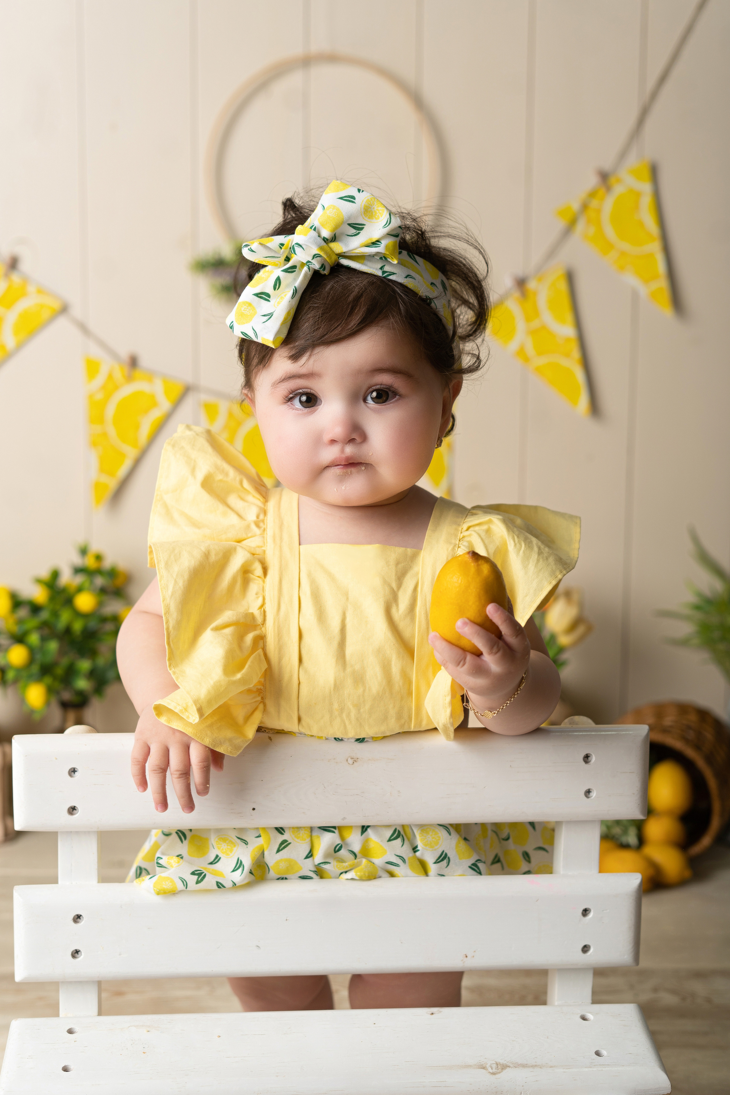 Анастасия. Фотограф новорождённых в Минске. Годик под ключ