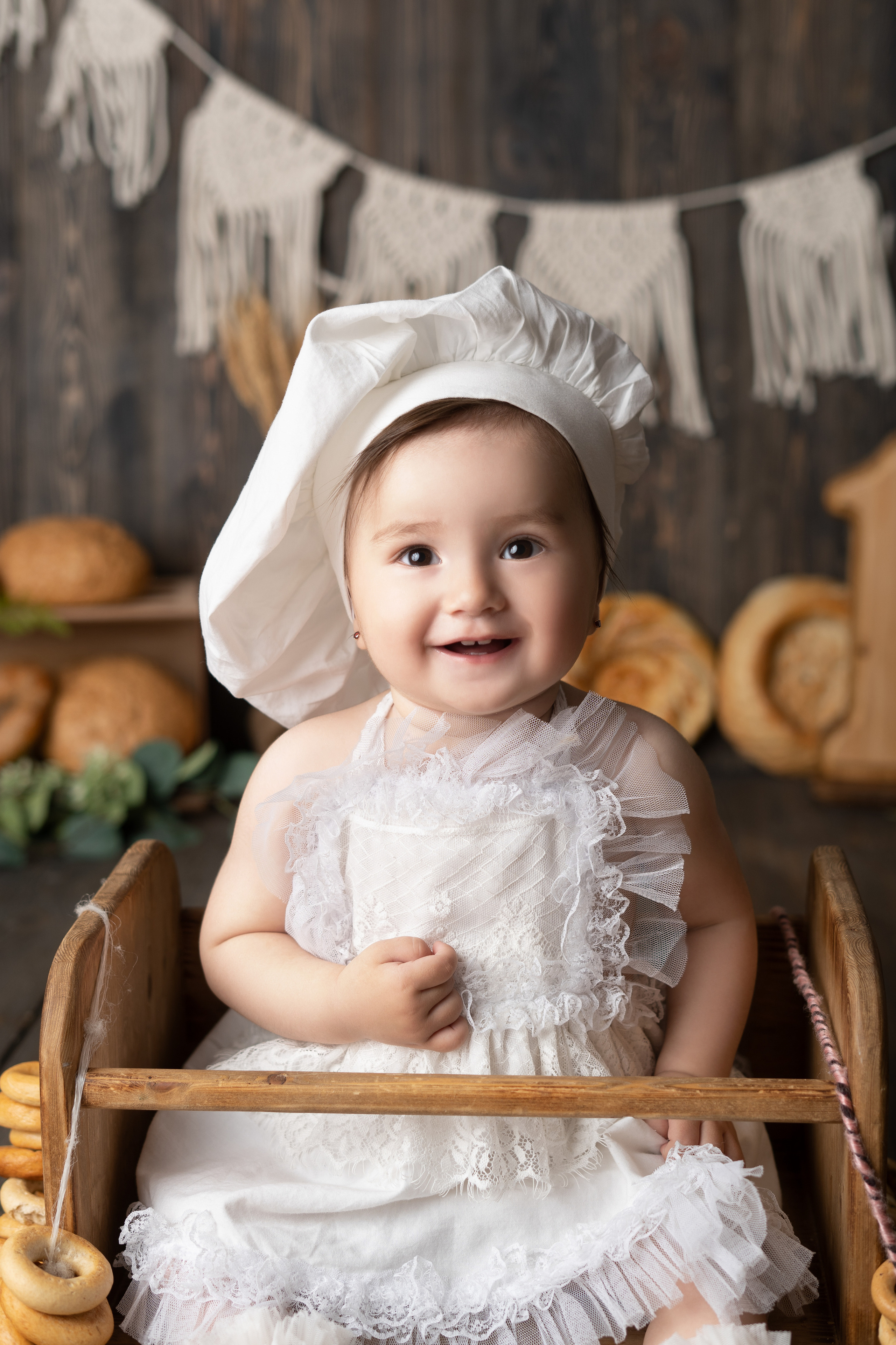 София. Фотограф новорождённых в Минске. Годик под ключ