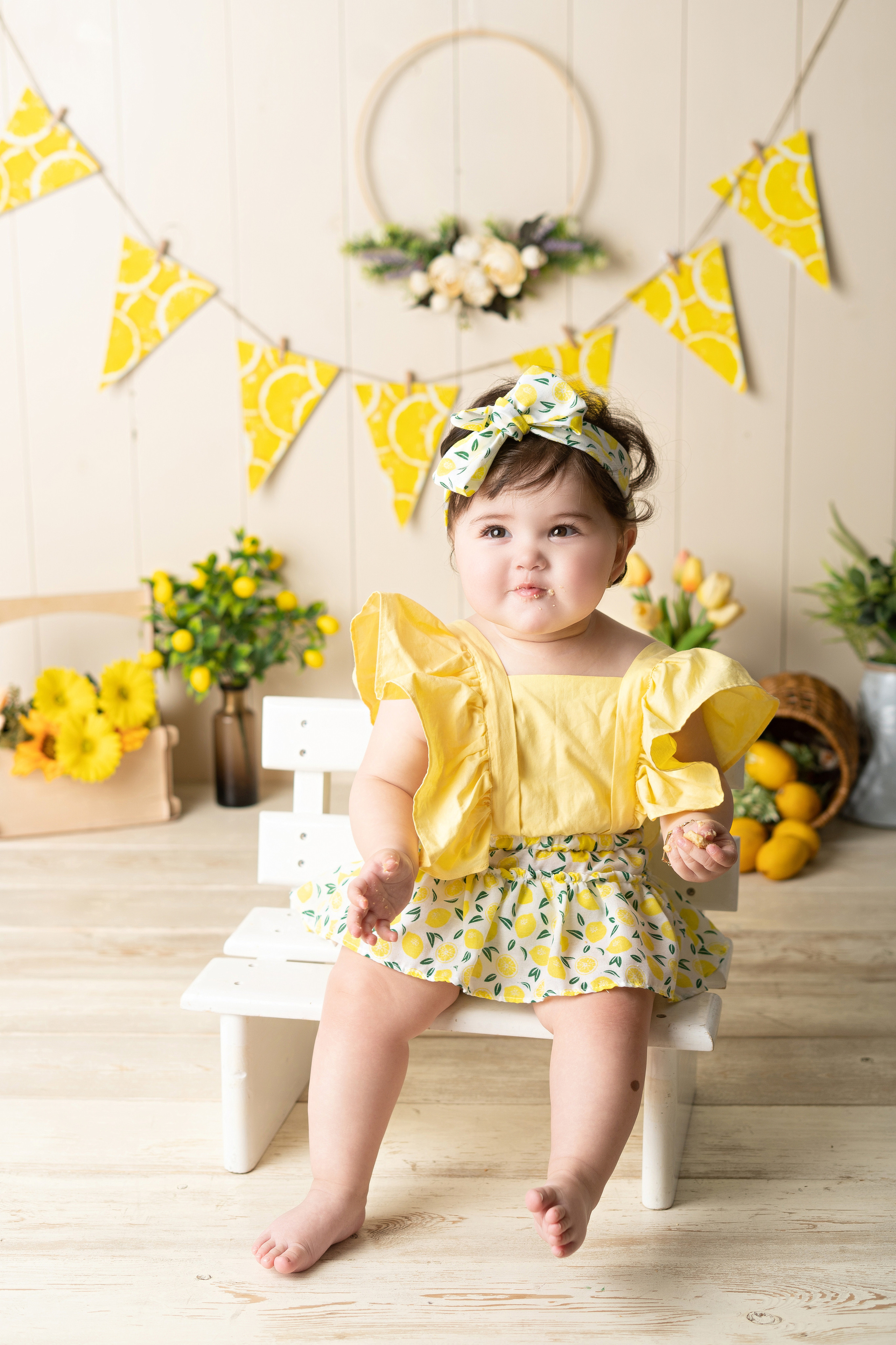 Анастасия. Фотограф новорождённых в Минске. Годик под ключ