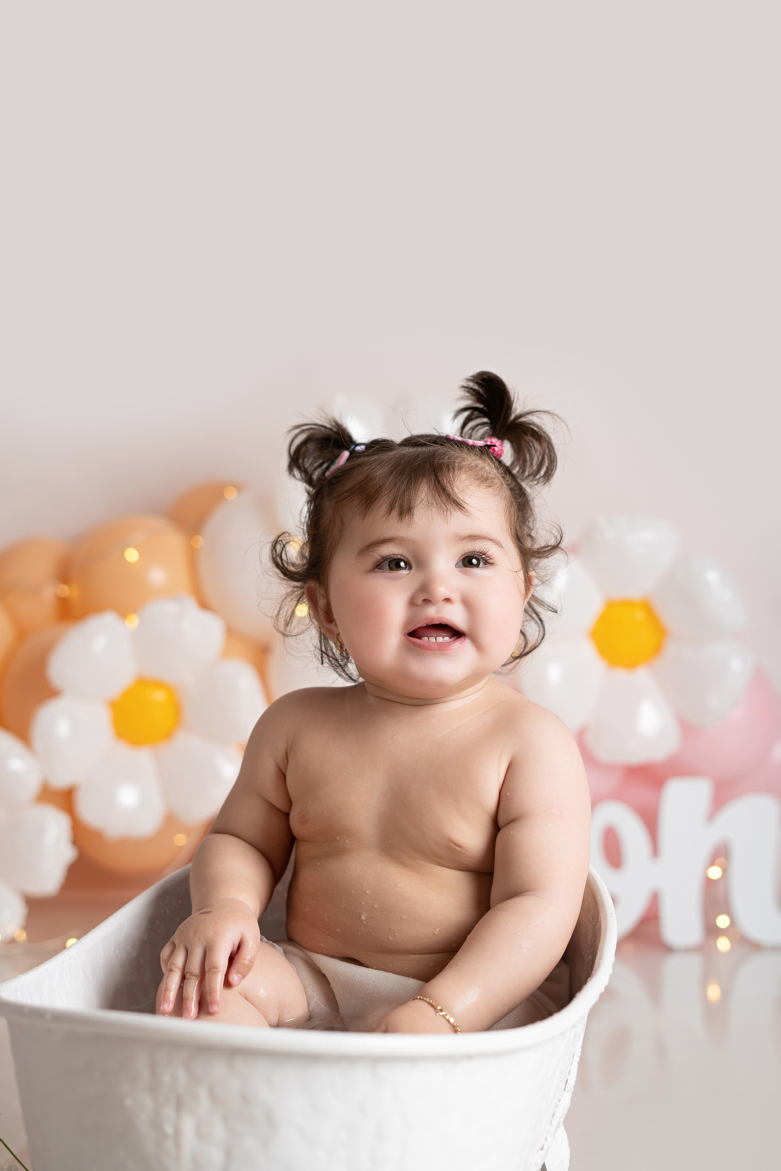 Анастасия. Фотограф новорождённых в Минске. Годик под ключ