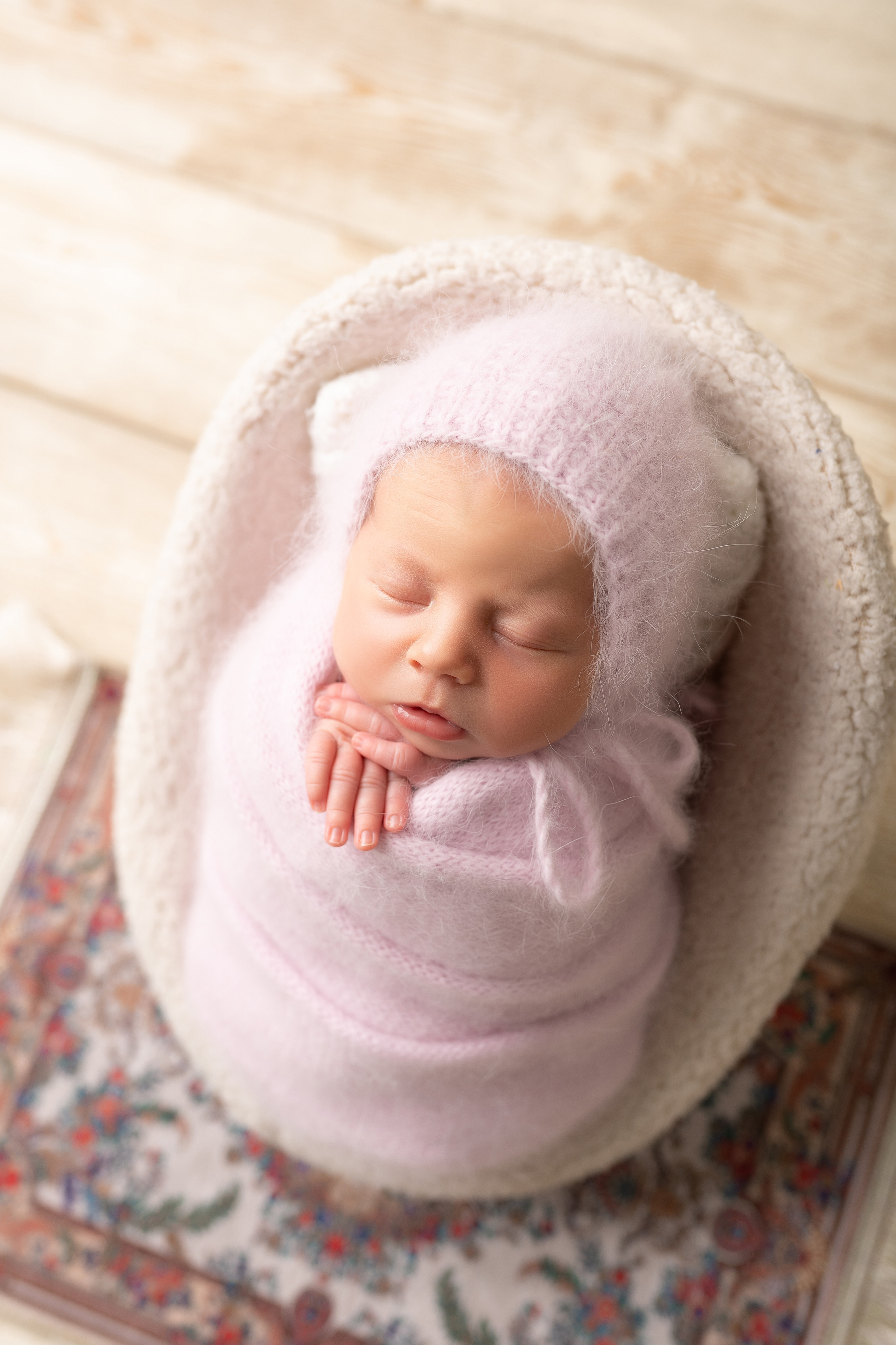 Вероника. Фотограф новорождённых в Минске. Годик под ключ