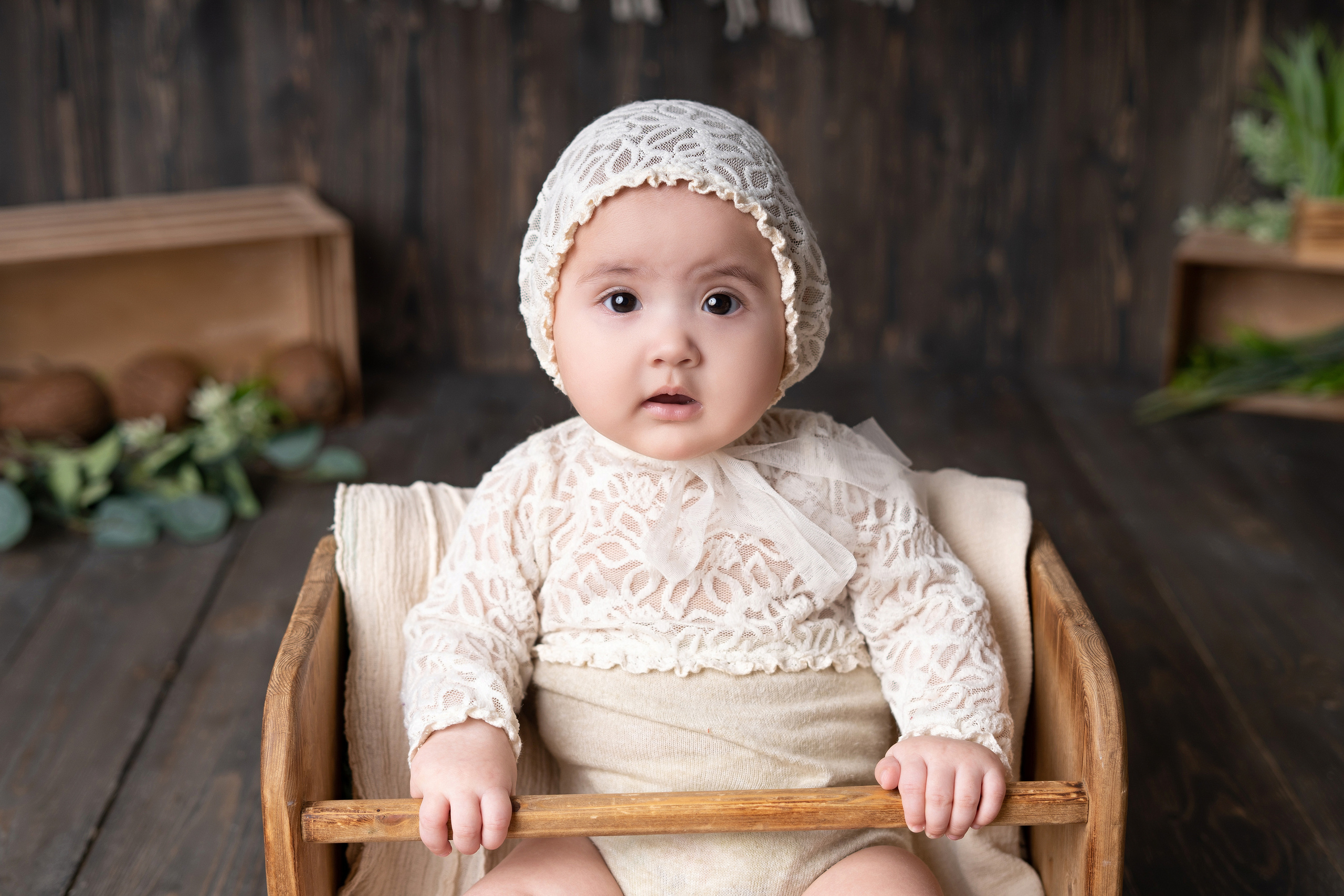 Младенцы. Фотограф новорождённых в Минске. Годик под ключ