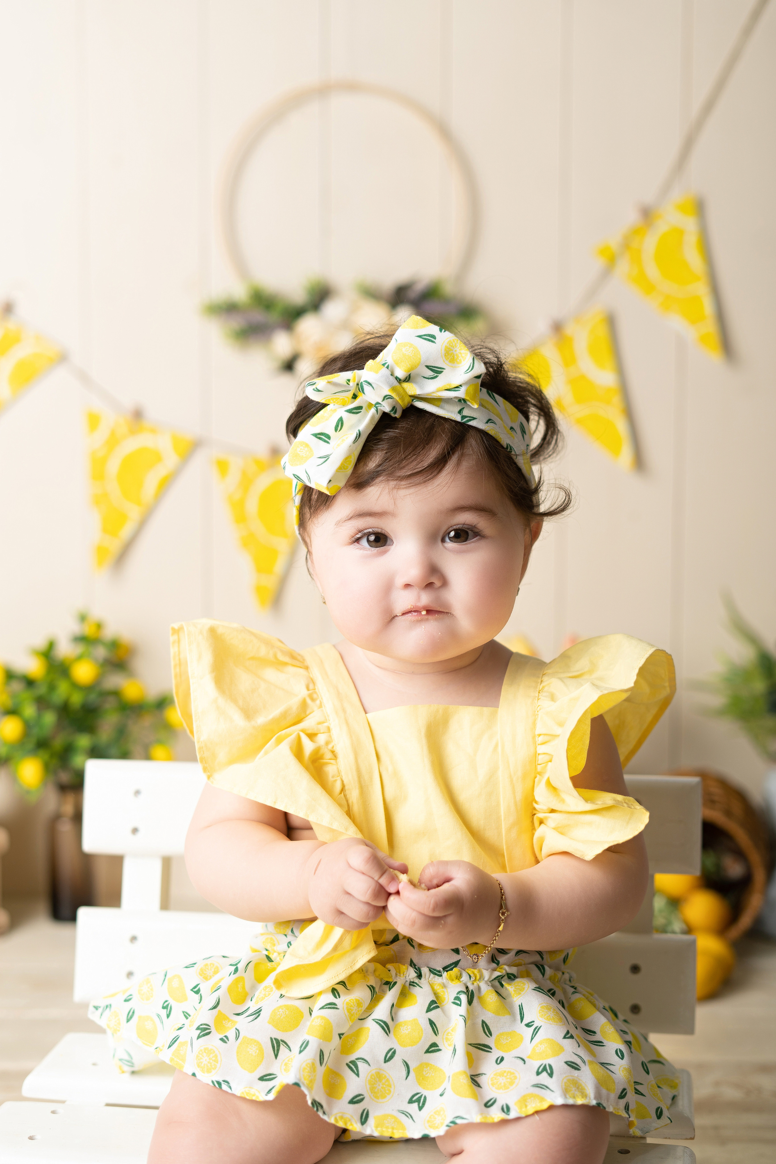 Анастасия. Фотограф новорождённых в Минске. Годик под ключ