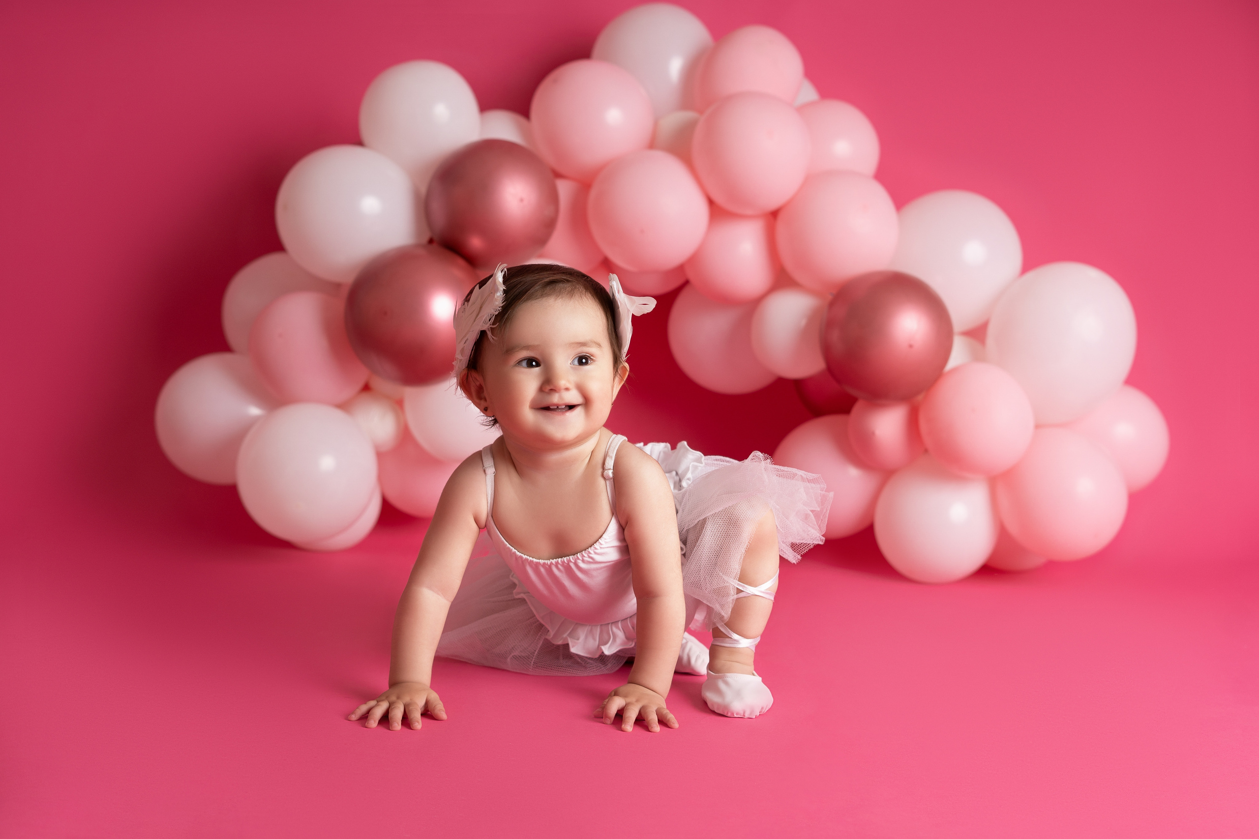 София. Фотограф новорождённых в Минске. Годик под ключ