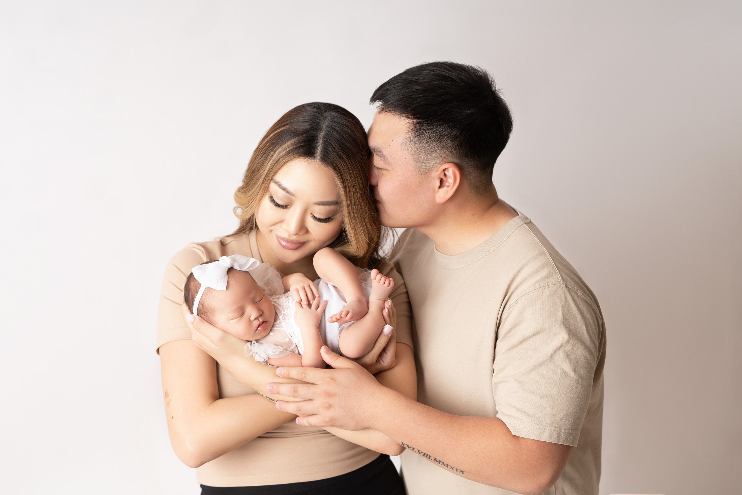 Адриана. Фотограф новорождённых в Минске. Годик под ключ