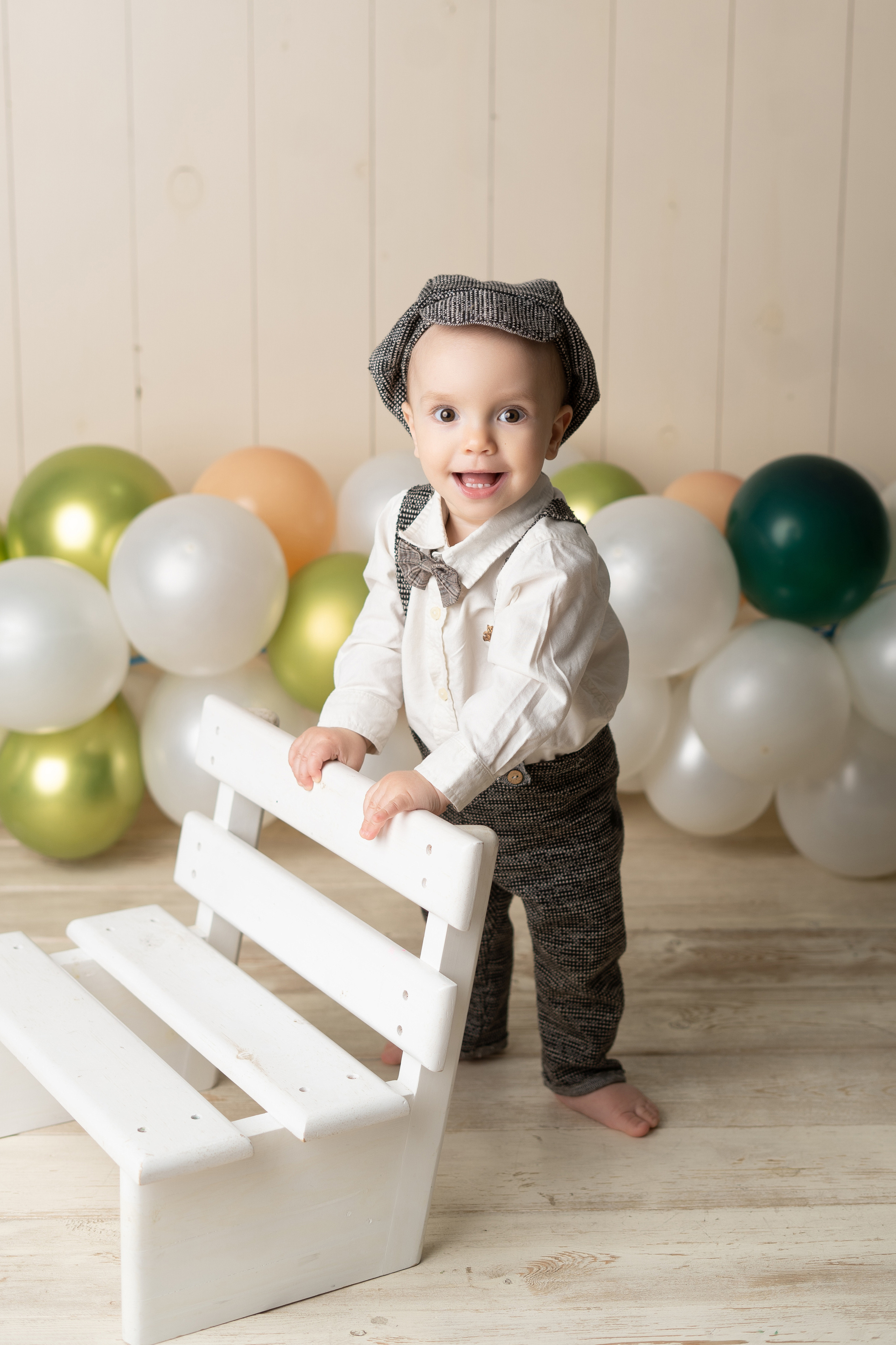 Константин. Фотограф новорождённых в Минске. Годик под ключ