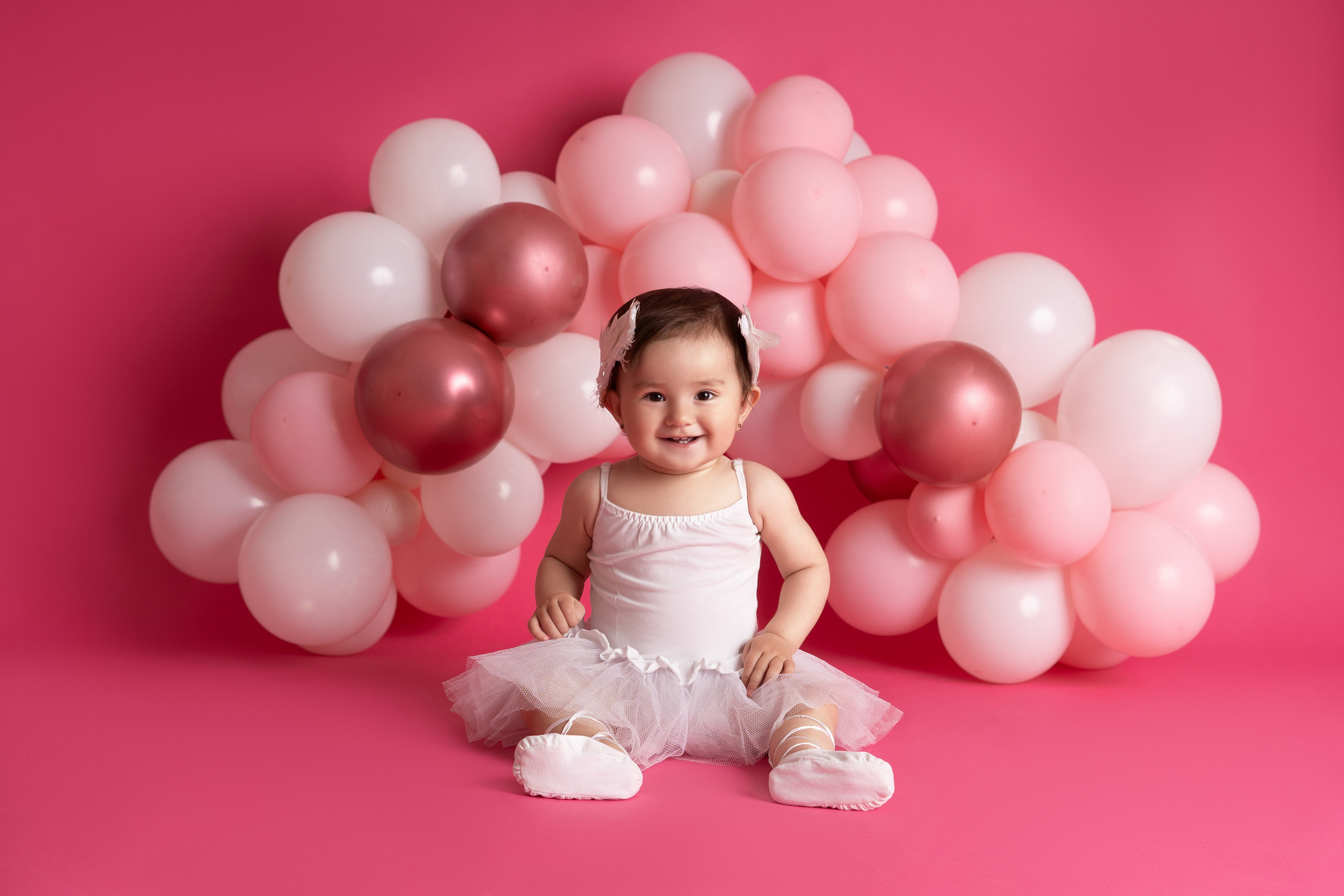 София. Фотограф новорождённых в Минске. Годик под ключ