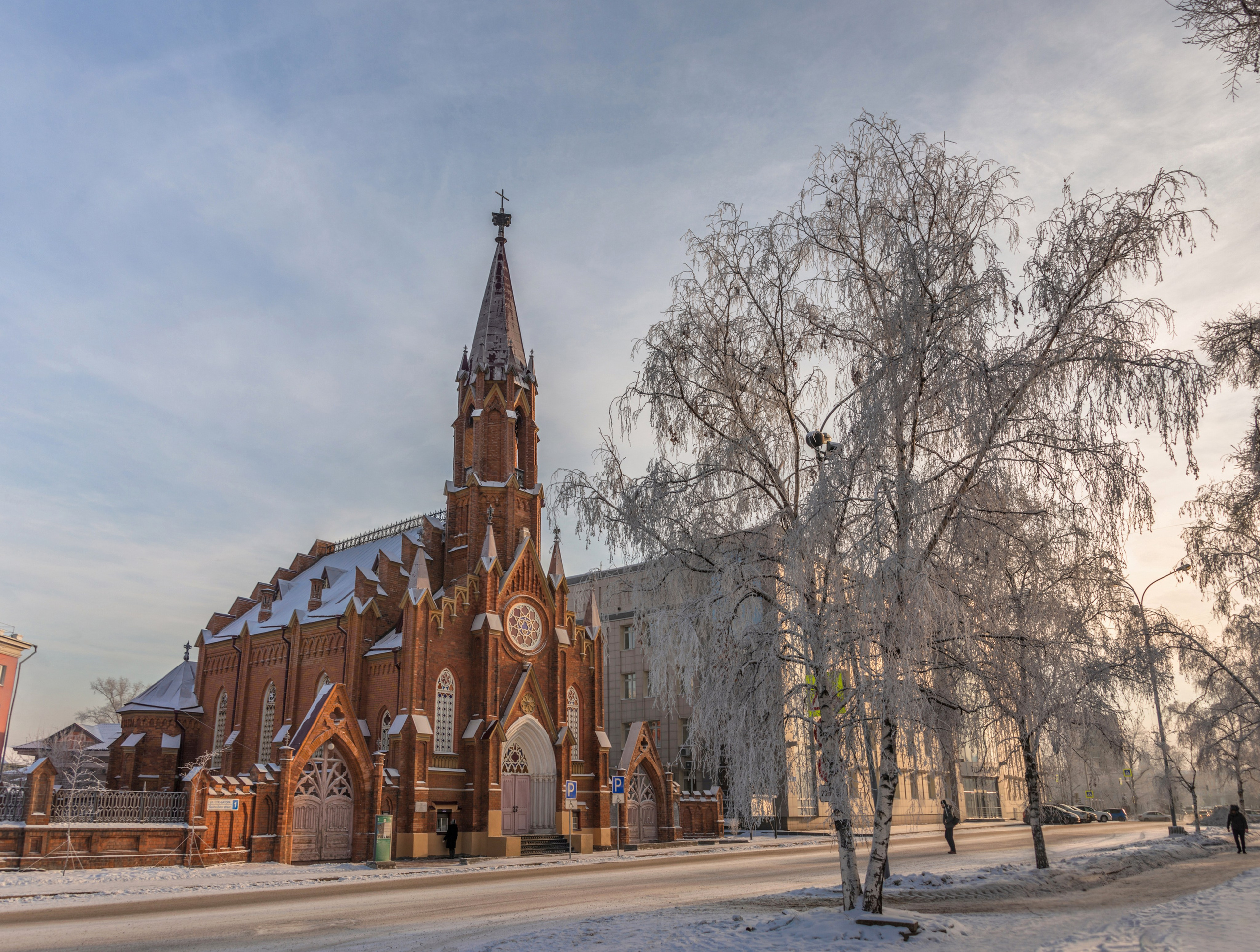Зимний Иркутск. Фотограф Лара Кучина