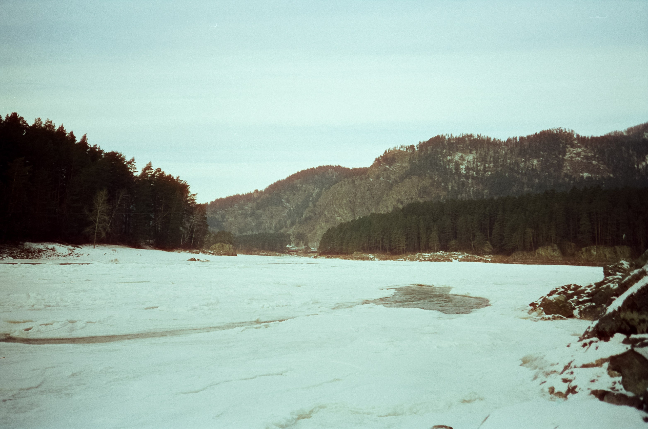 База с домами из бревен / 16 декабря 2023 года (-18℃) / LFANI WT2 Nove