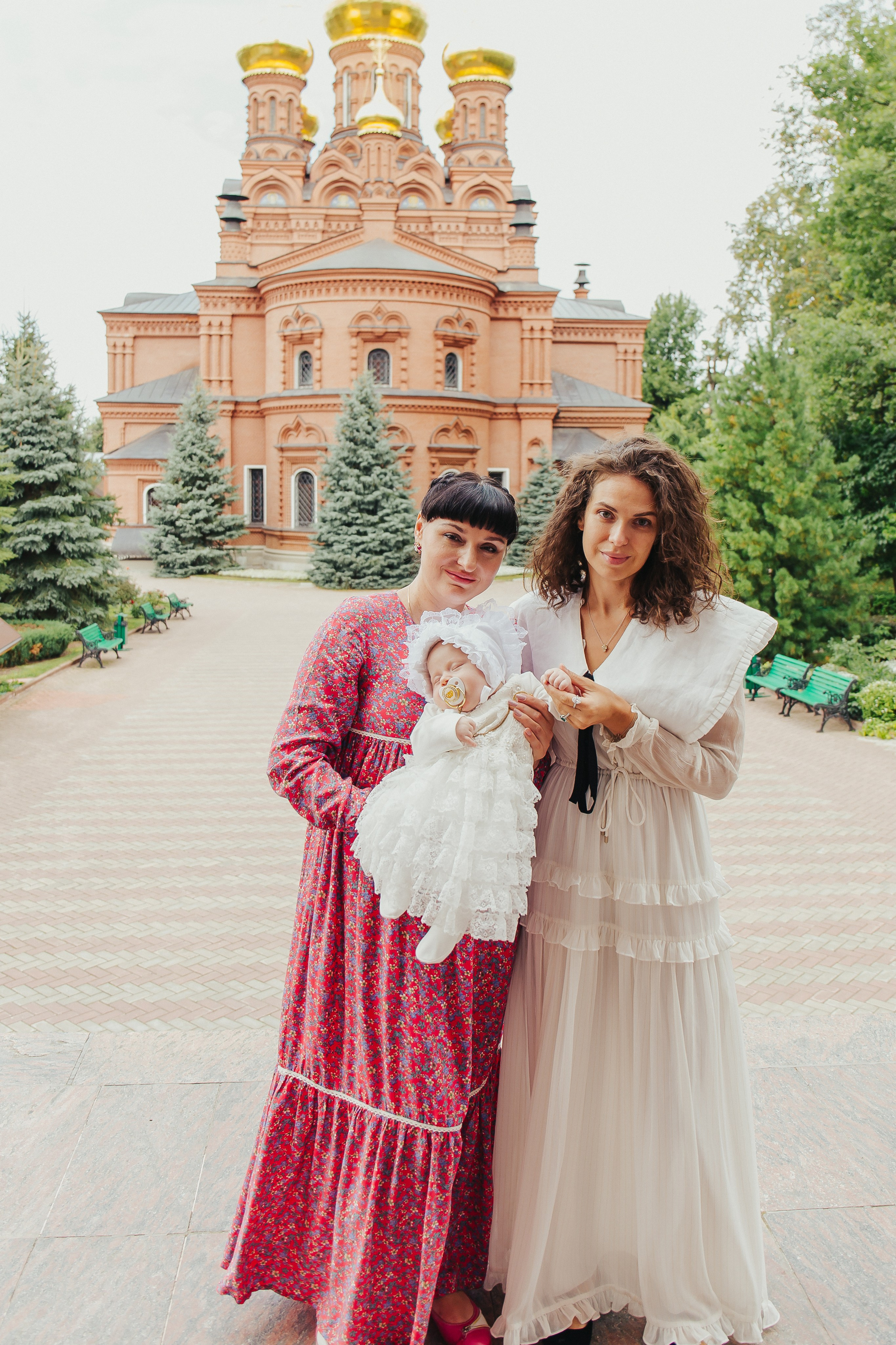 Крещение Маши в Черниговском Скиту. Фотограф новорожденных и детский в Сергиевом Посаде Кругликова Юлия