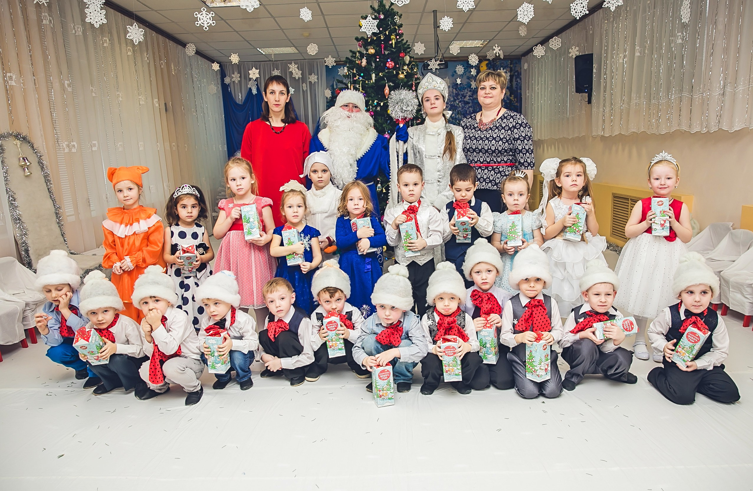 Новый год в саду. Семейный и детский фотограф в Нижнем Новгороде