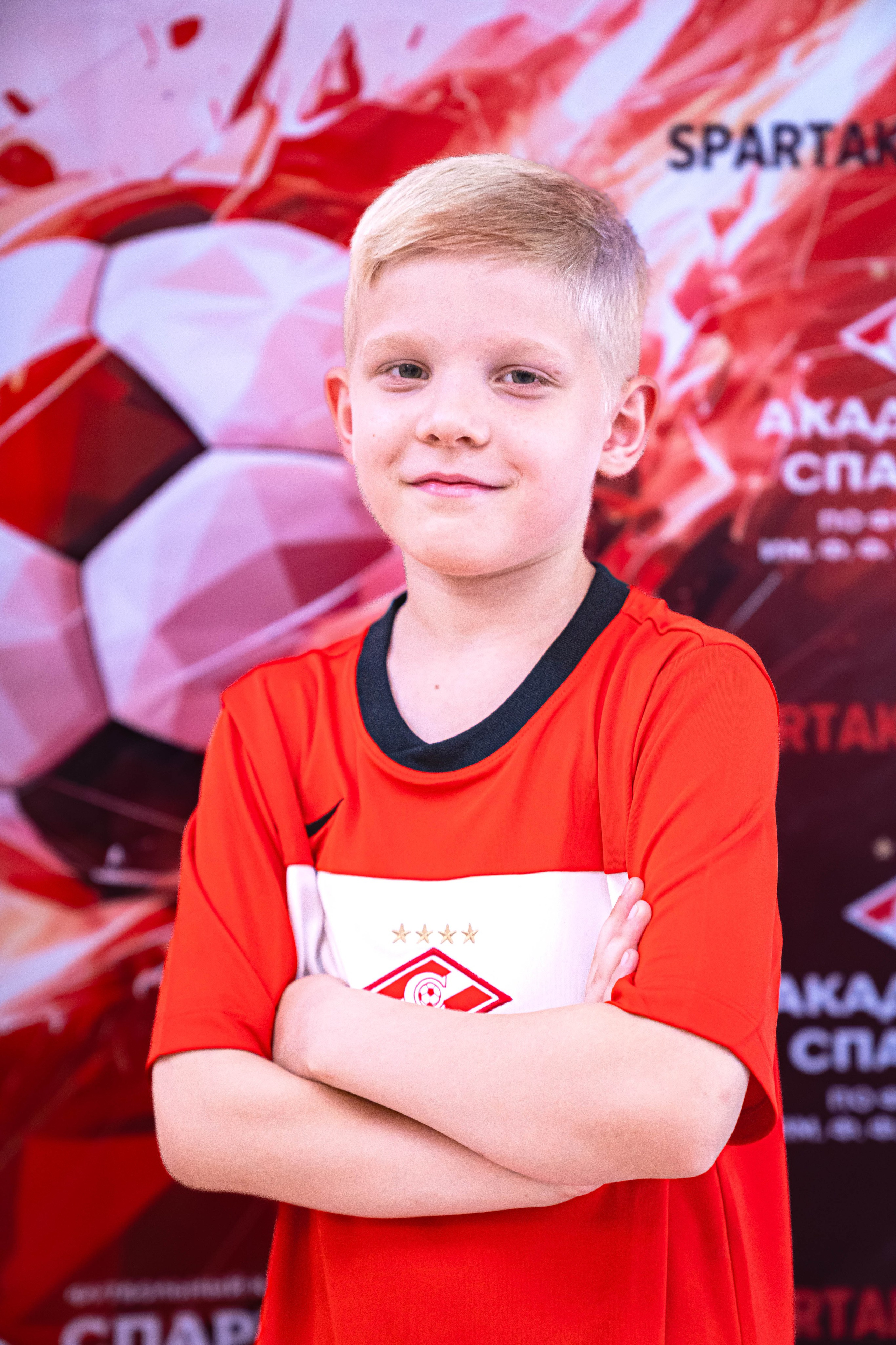 Портреты футболистов Спартак Юниор. Фото и видео съёмка на заказ. VAU Studia. Москва