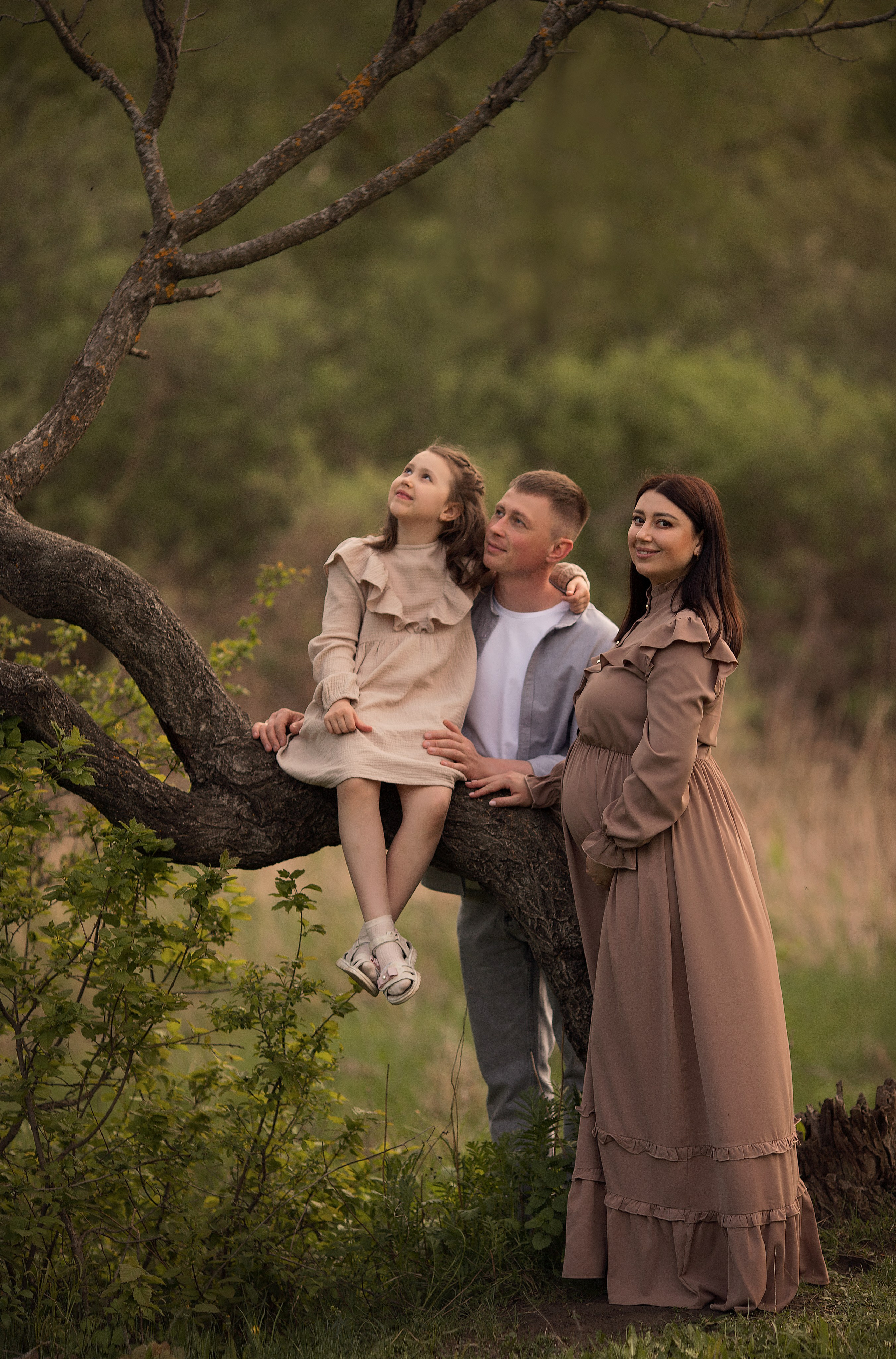 Весенний вечер. Семейный и детский фотограф в Саратове Полина Коткина