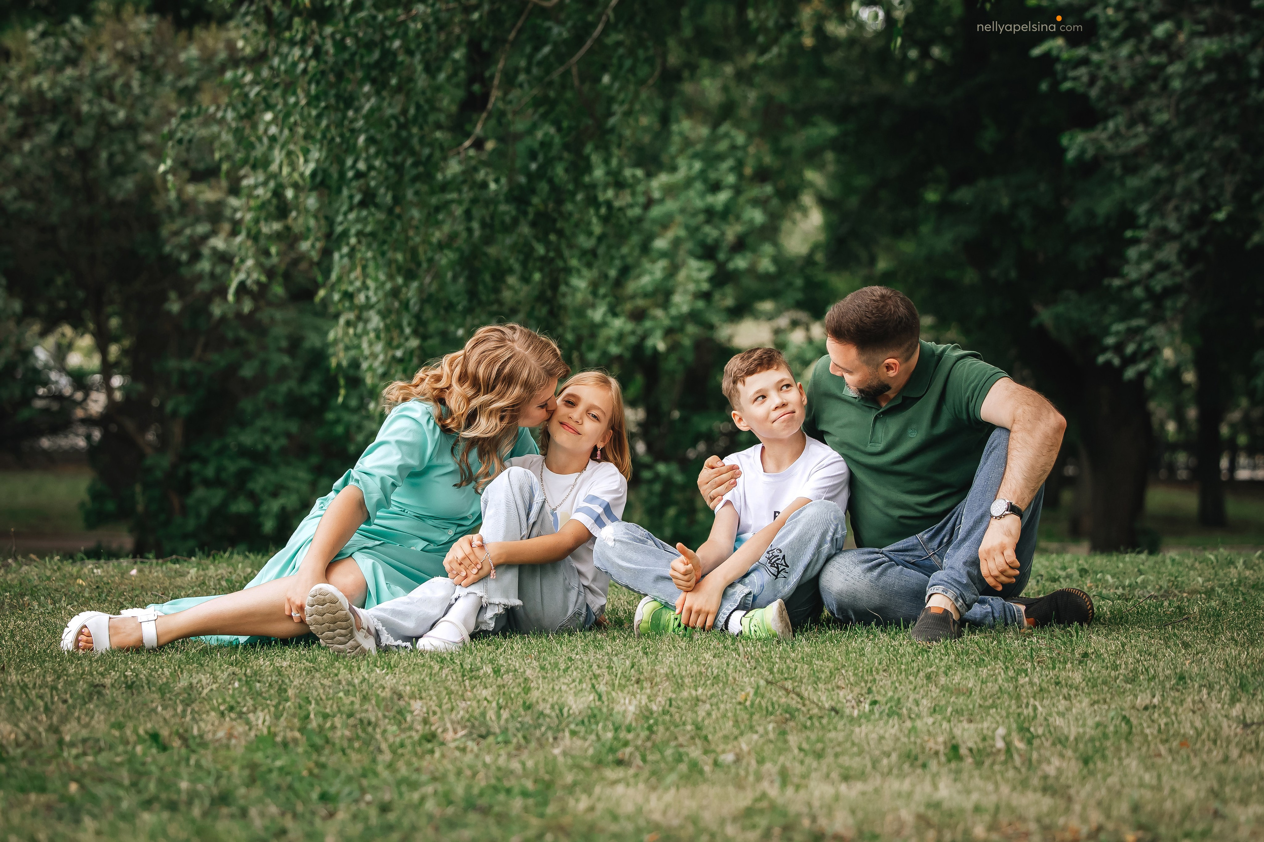 Света, Витя, Сережа и Вика. Фотограф Нелли Самойлова