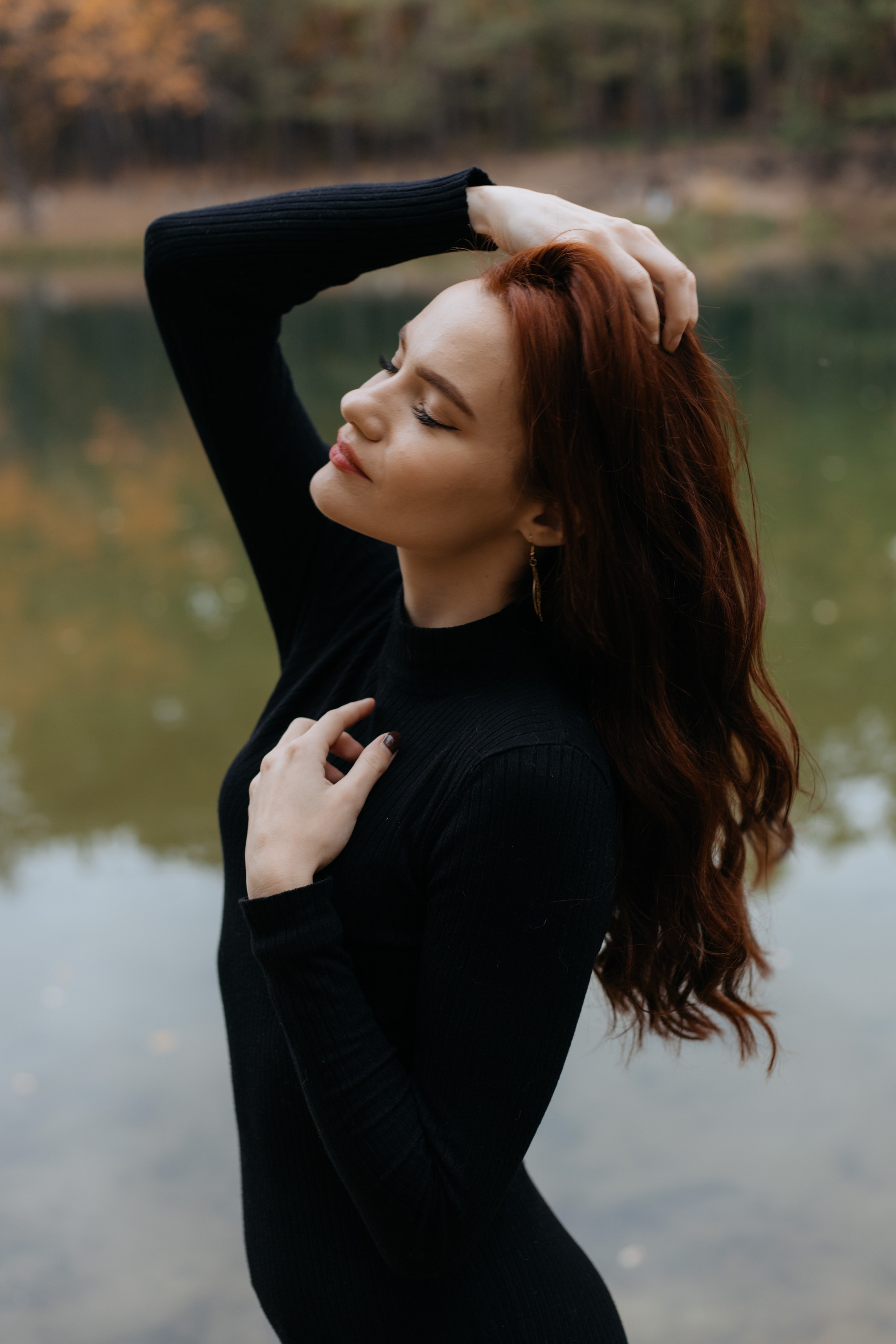 Осенняя прогулочная фотосессия — Лиза. Ксю Галиасфарова — Фотограф Казань