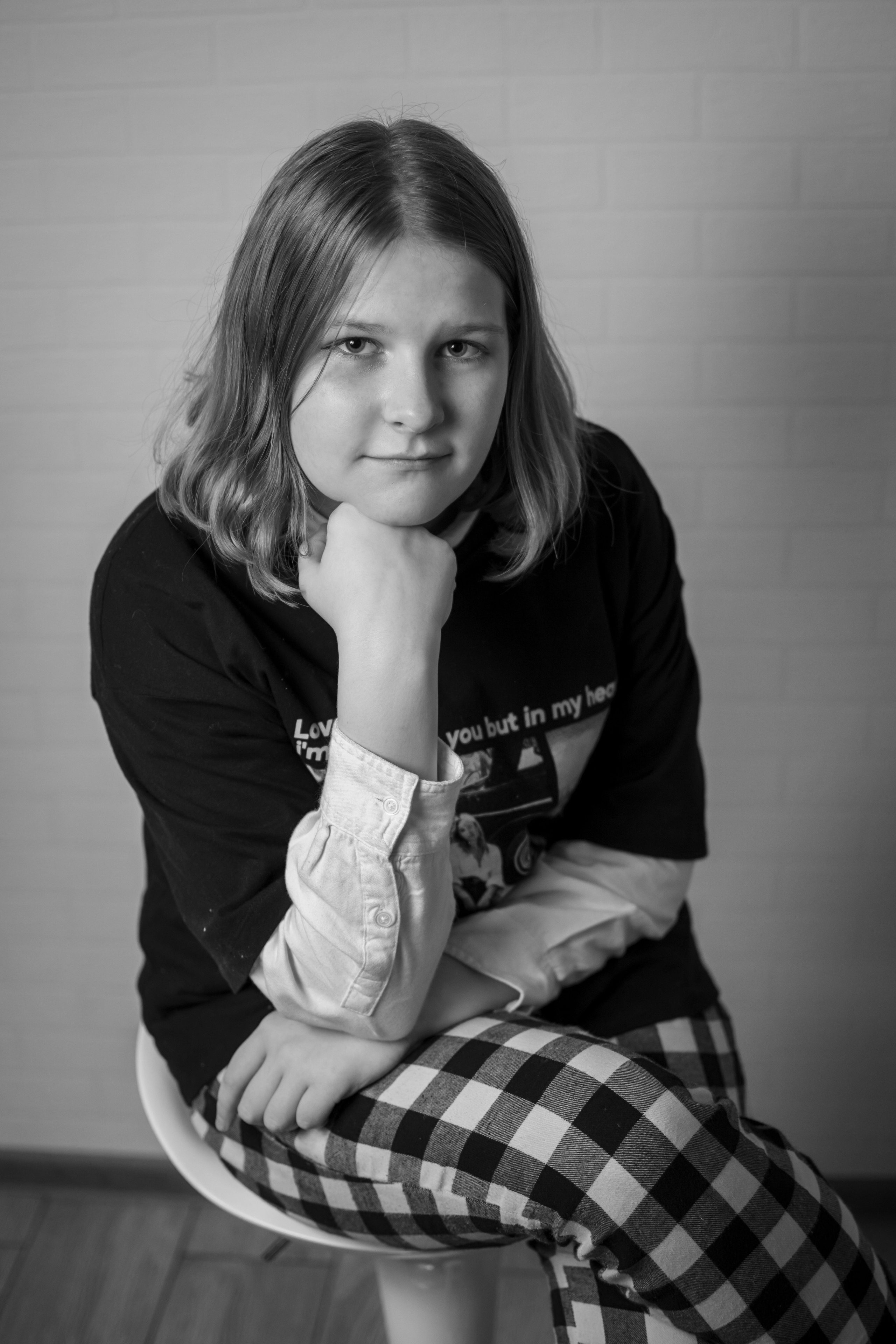 Ксюша чб. Семейный и детский фотограф в г. Геленджике Ольга Бурдюк