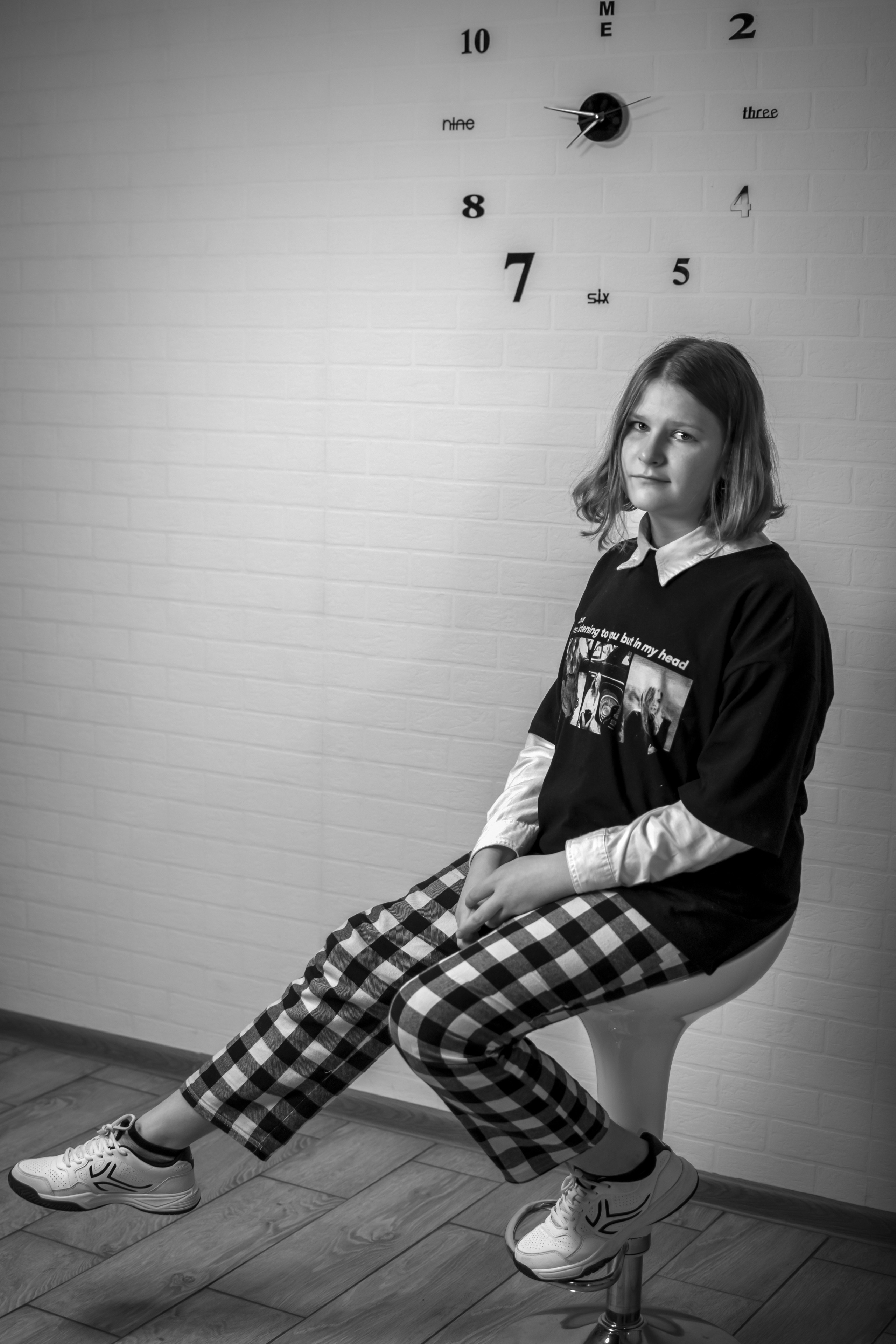 Ксюша чб. Семейный и детский фотограф в г. Геленджике Ольга Бурдюк