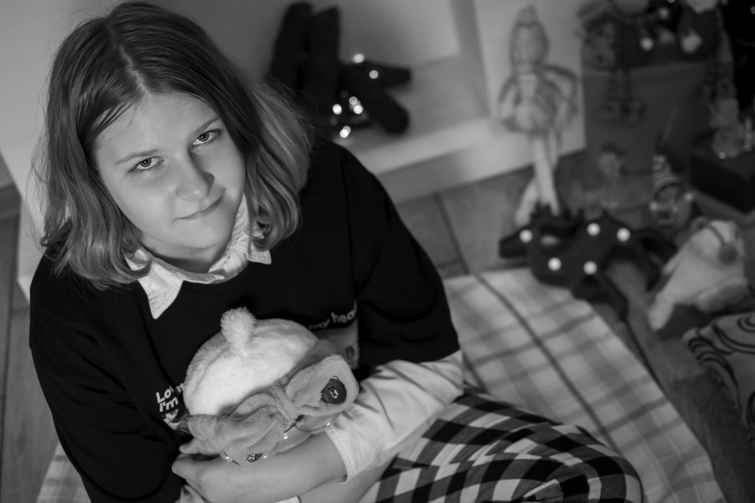 Ксюша чб. Семейный и детский фотограф в г. Геленджике Ольга Бурдюк