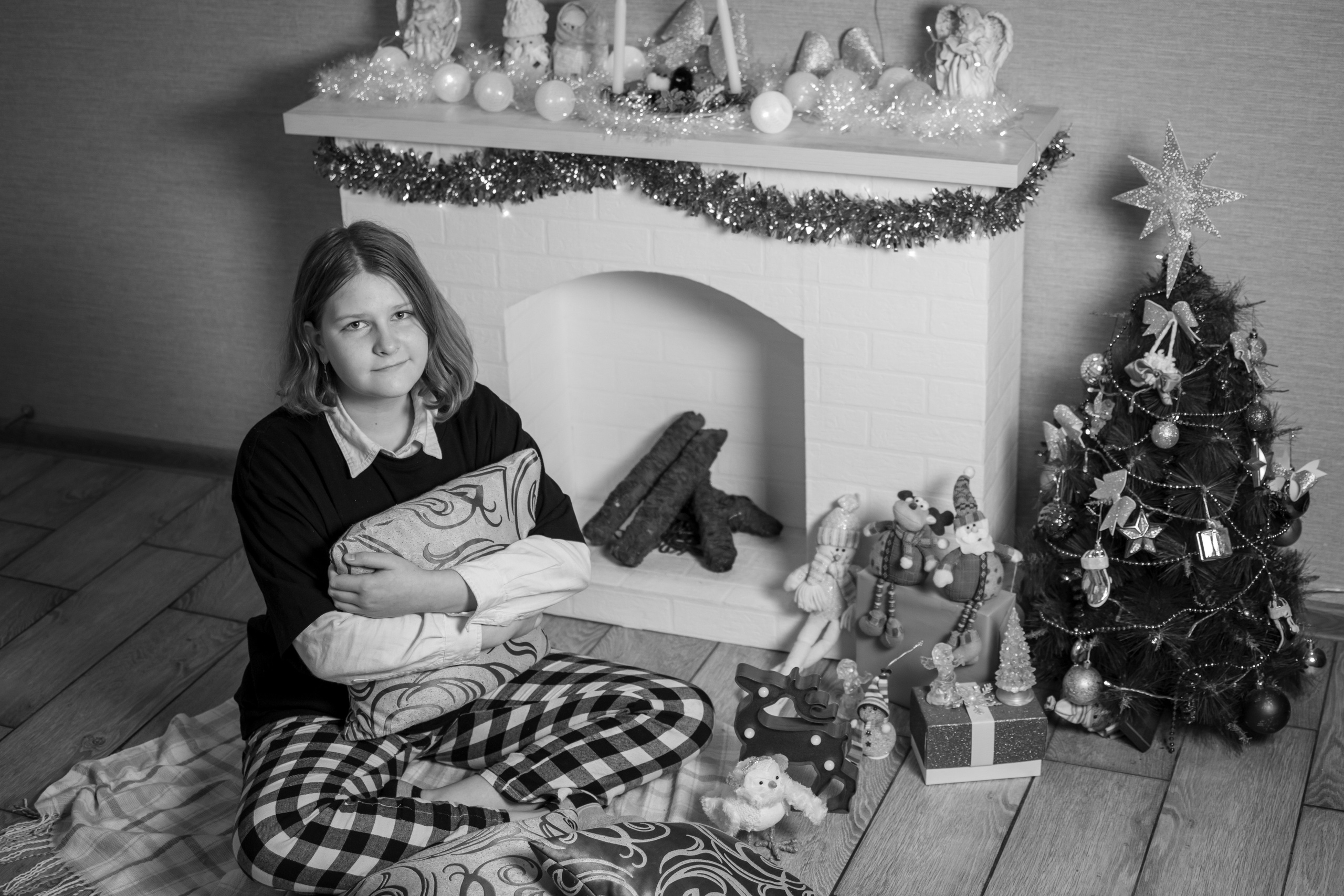 Ксюша чб. Семейный и детский фотограф в г. Геленджике Ольга Бурдюк