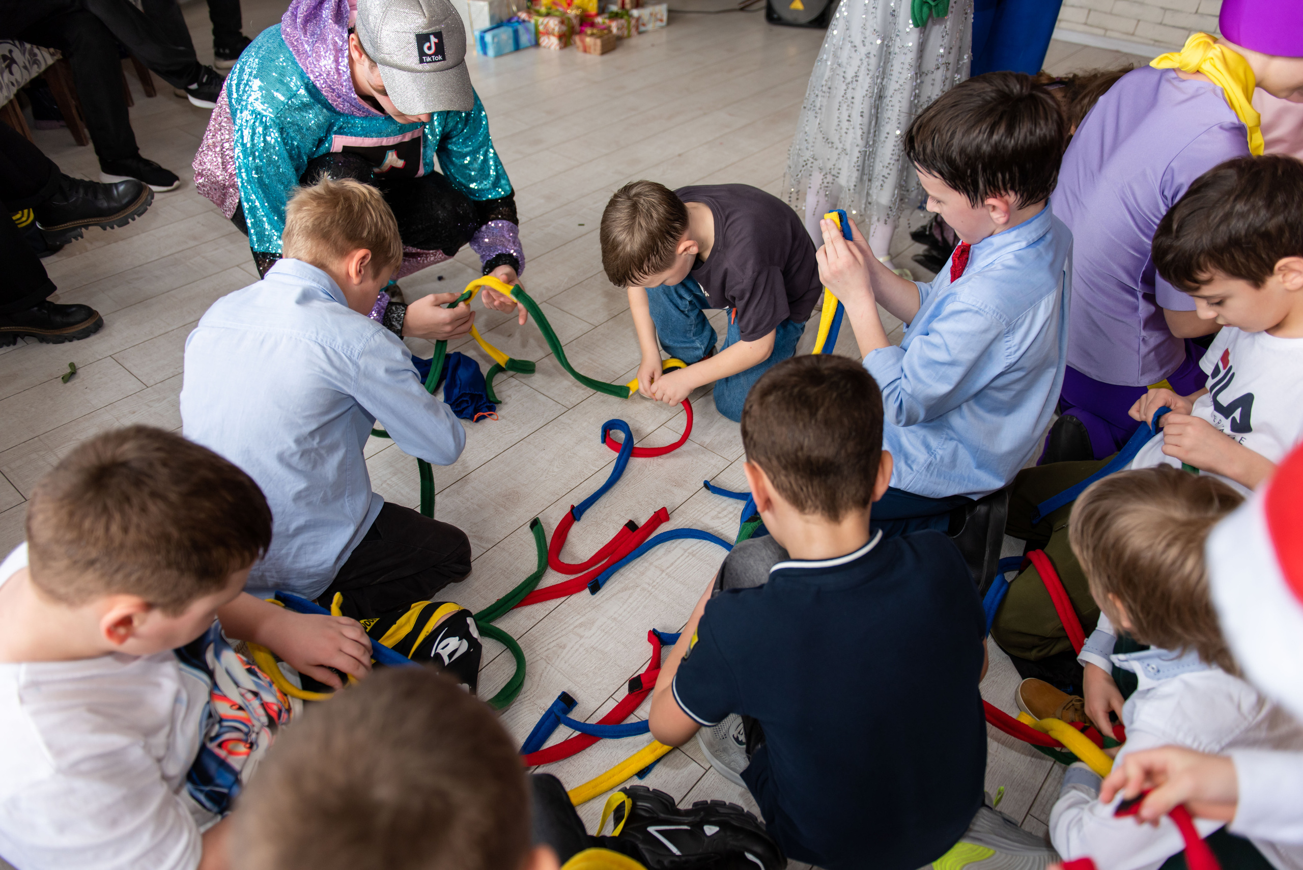 Новый год в 2 «Б». Семейный и детский фотограф в г. Геленджике Ольга Бурдюк