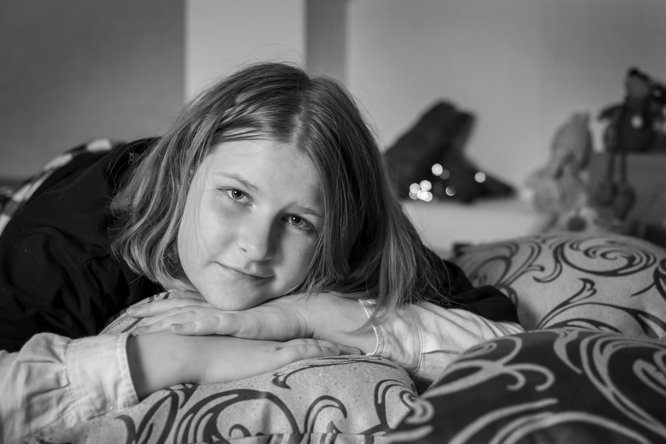 Ксюша чб. Семейный и детский фотограф в г. Геленджике Ольга Бурдюк