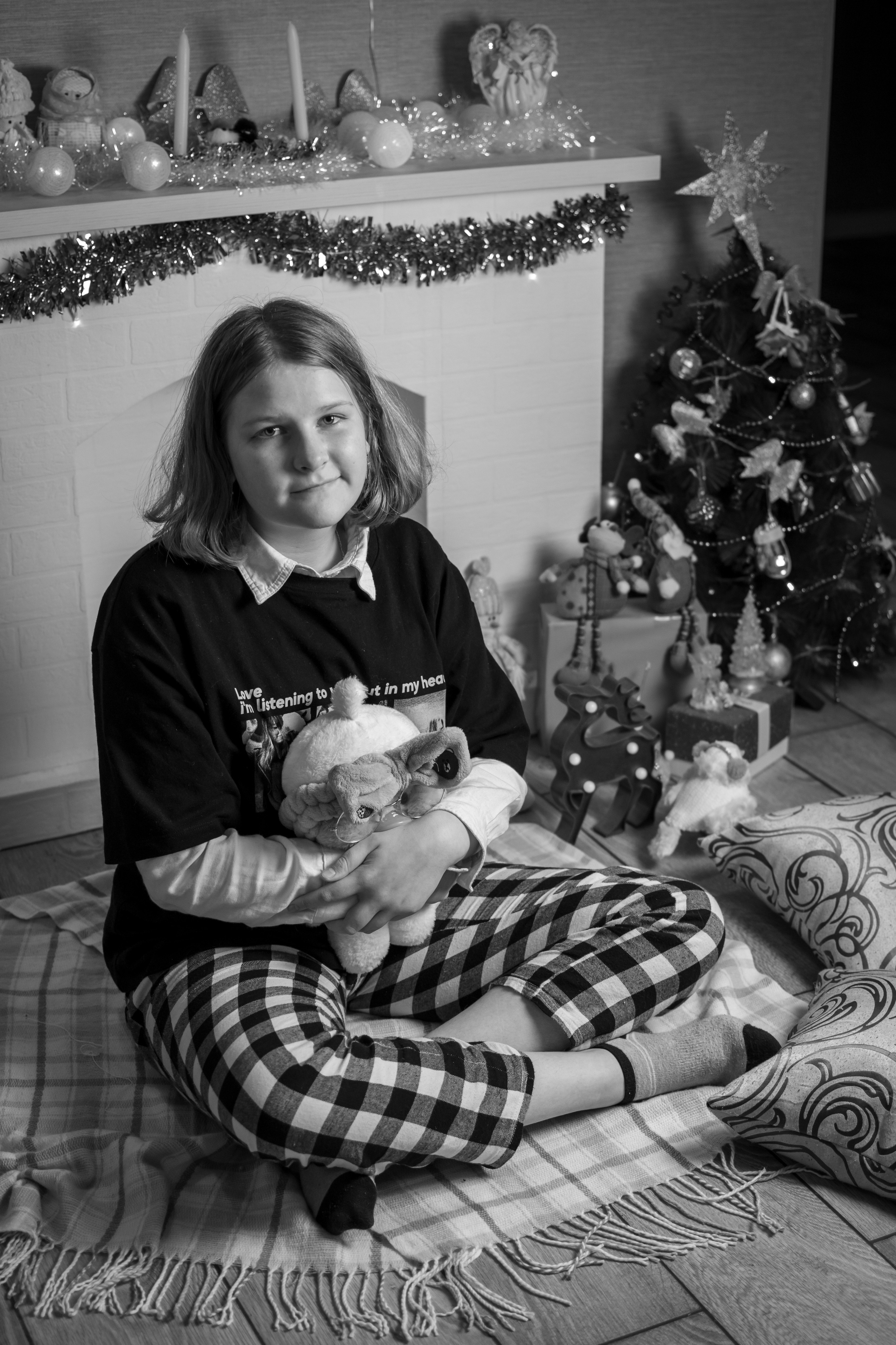 Ксюша чб. Семейный и детский фотограф в г. Геленджике Ольга Бурдюк