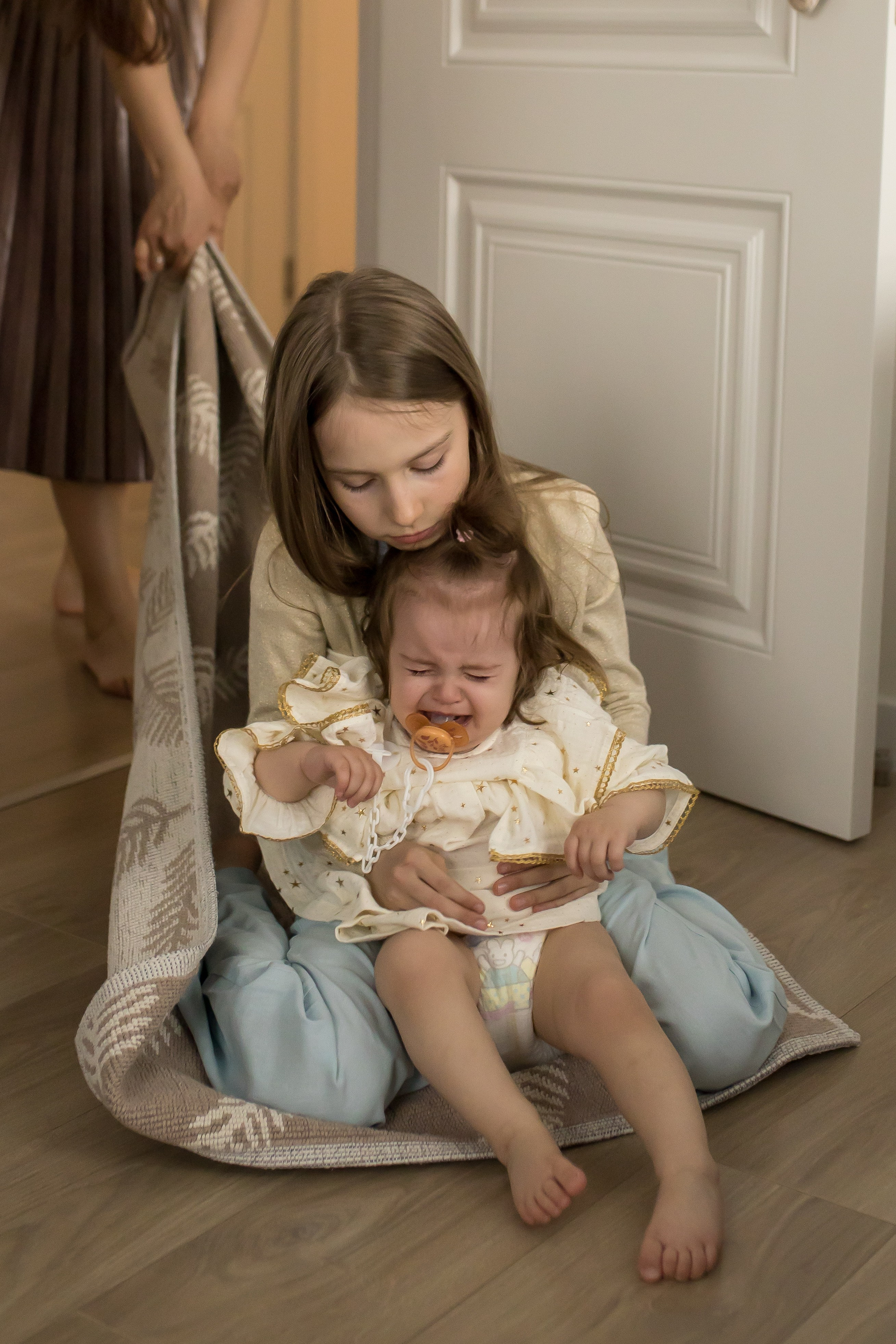 Катя и дочки. Фотограф Москва Лара Чайка