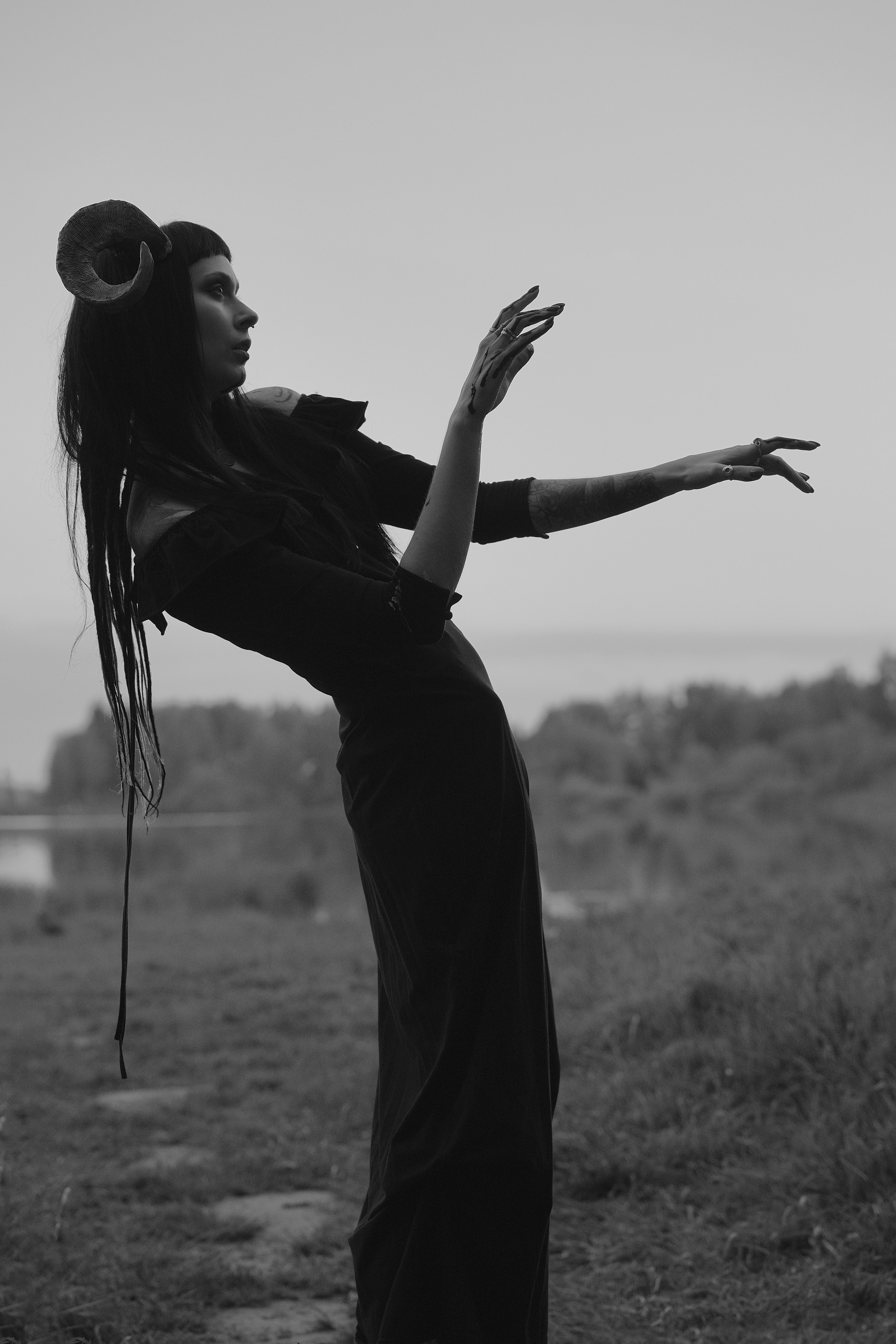 Ruf des dunklen Gottes. Арт-фотограф. Coffelisk