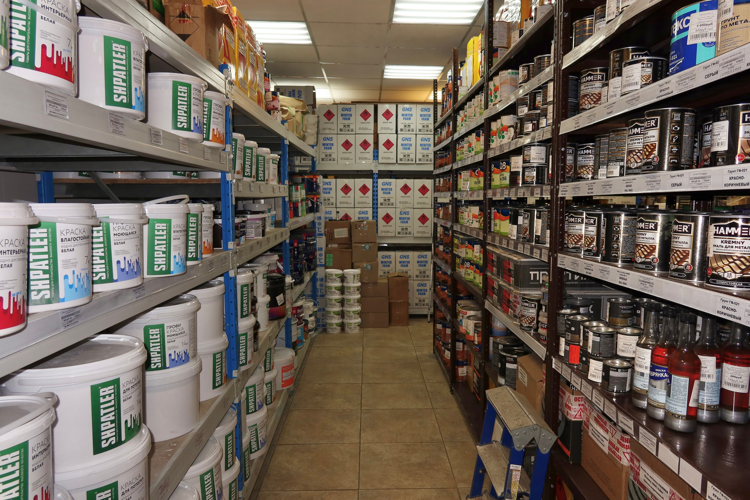 Лакокраска. Строительный магазин низких цен Экономкин