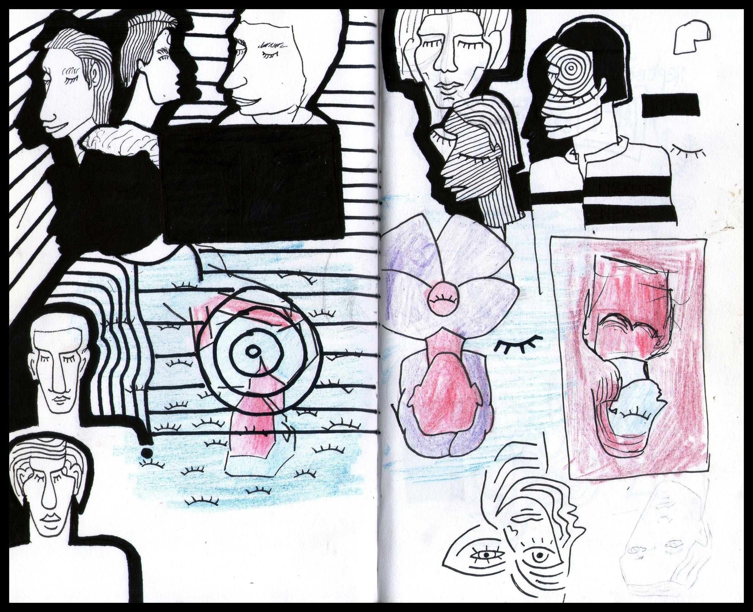 Скетчи. Андрей Котляровский | Фотография, арт, vhs видео, плёнка и полароиды