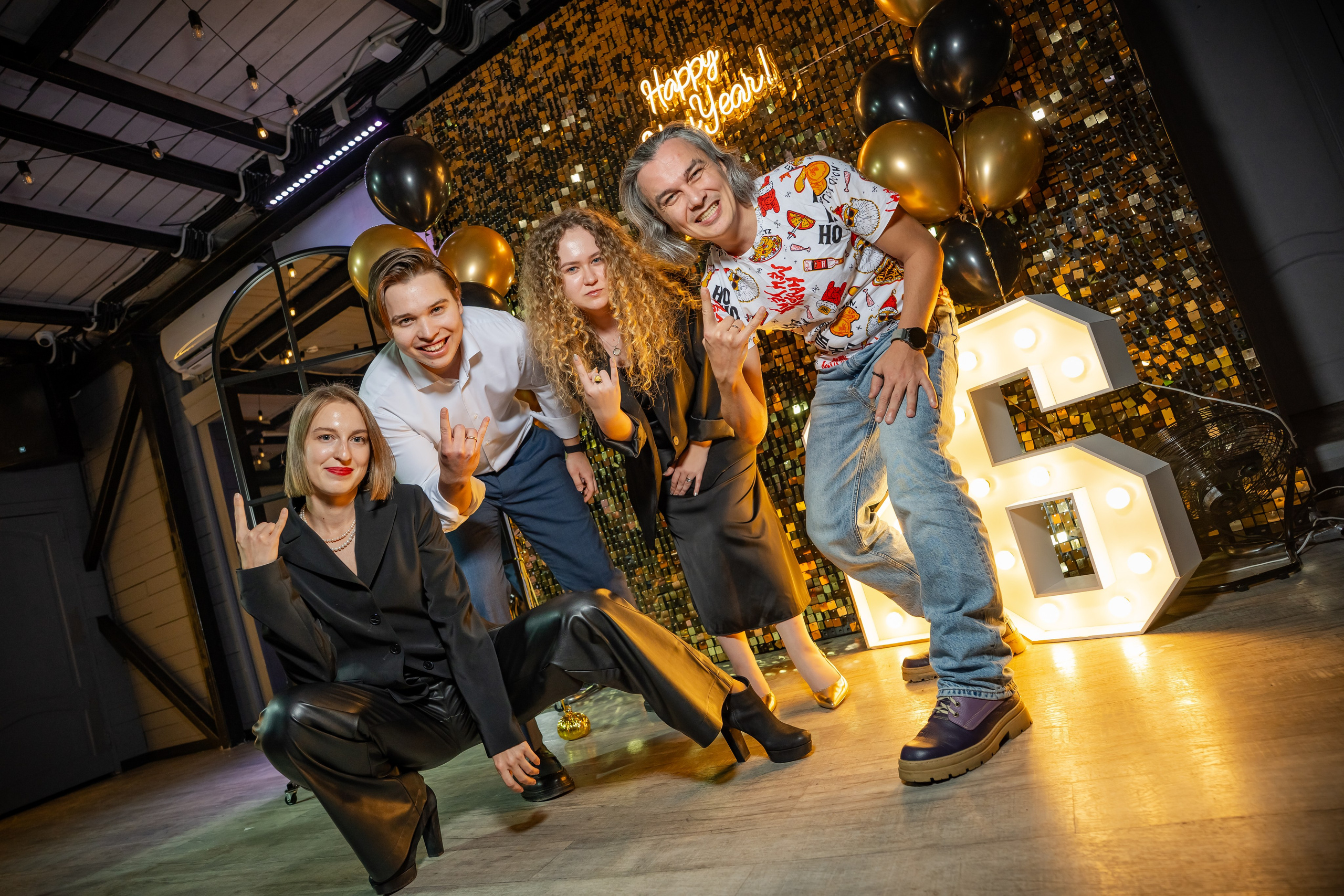 Корпоратив в Loft Memories Декабрь 2025. Фотограф Александр Вишняков