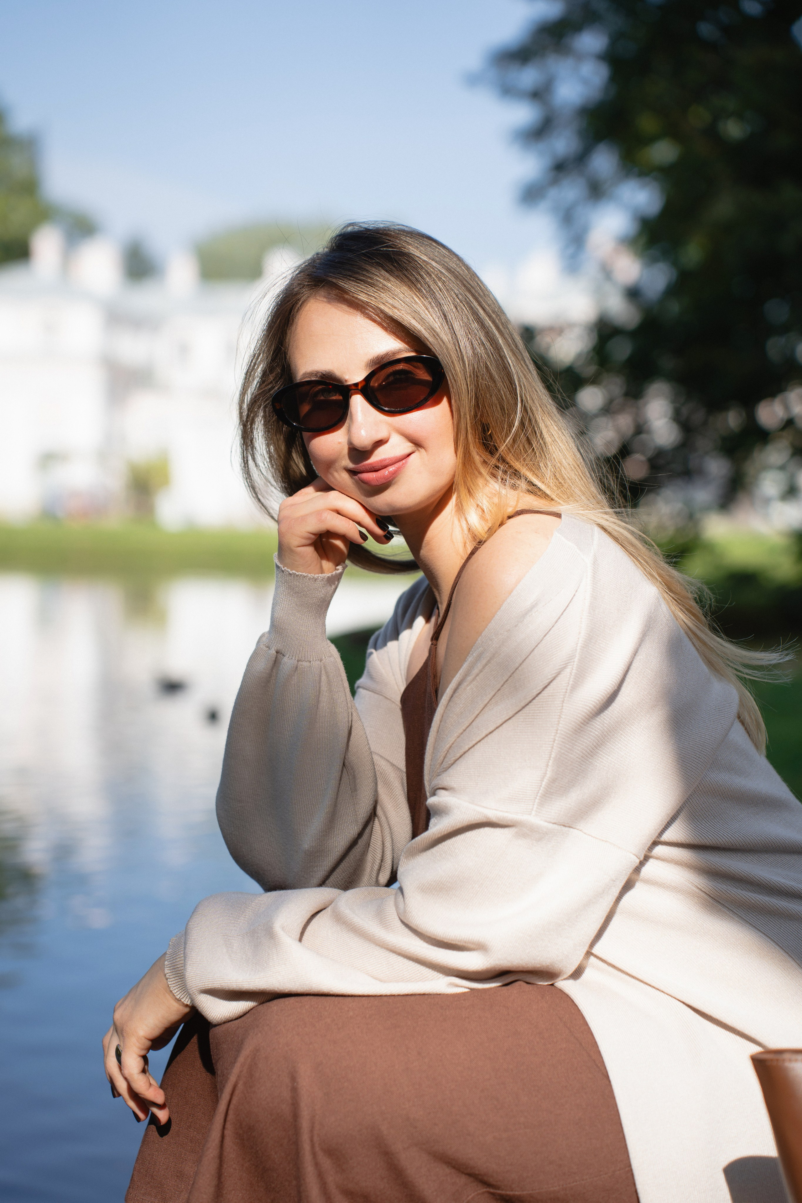 Женский портрет outdoor. Лиана Аскерова ваш фотограф в Санкт-Петербурге