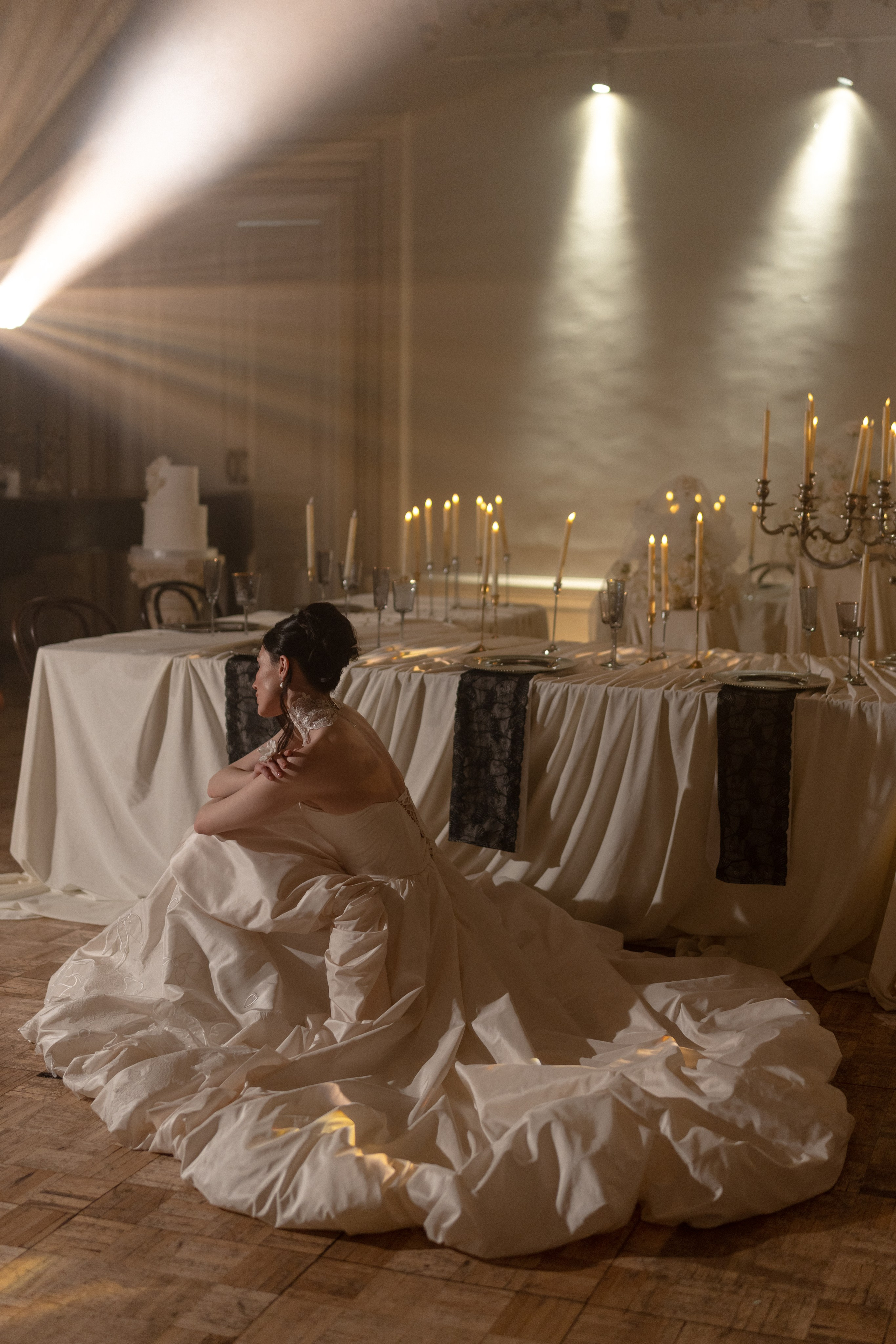 Ужин при свечах. Свадебный и репортажный фотограф Москва