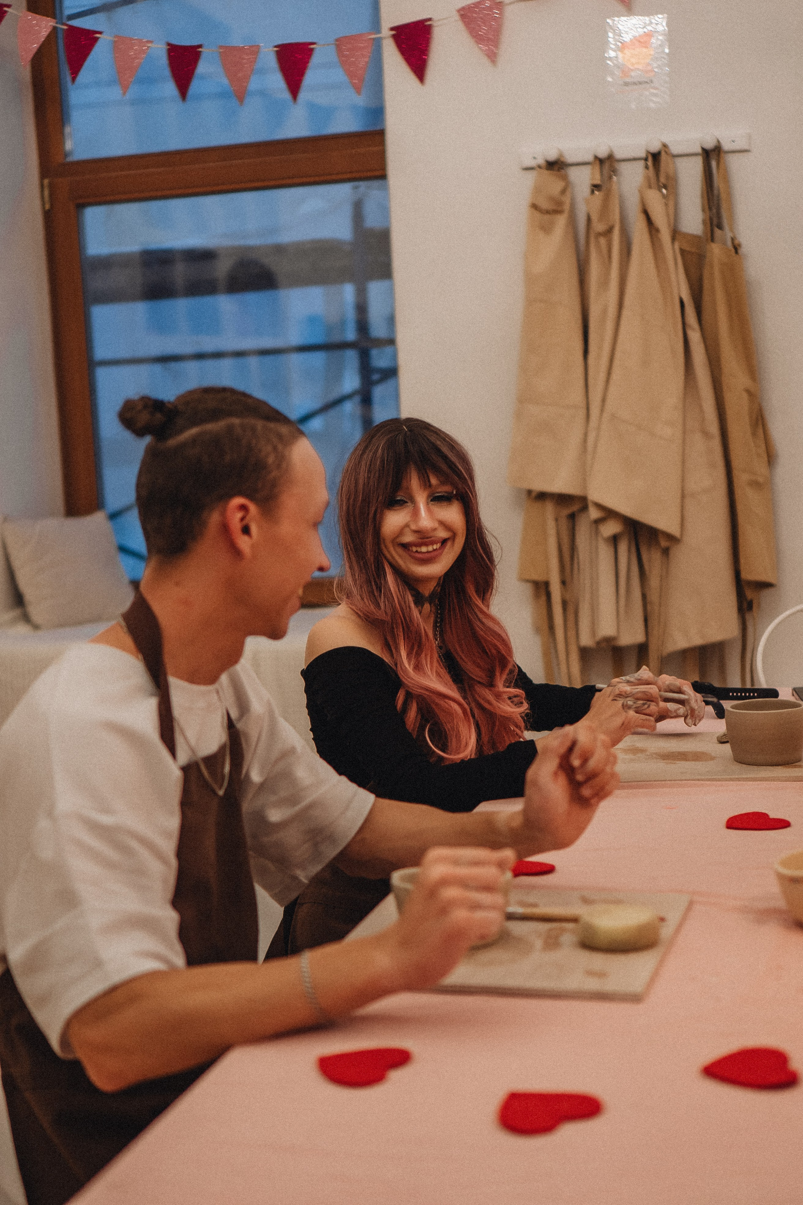 СВИДАНИЕ В ГОНЧАРНОЙ МАСТЕРСКОЙ. Профессиональный фотограф, Санкт-Петербург — Виктория Богомолова