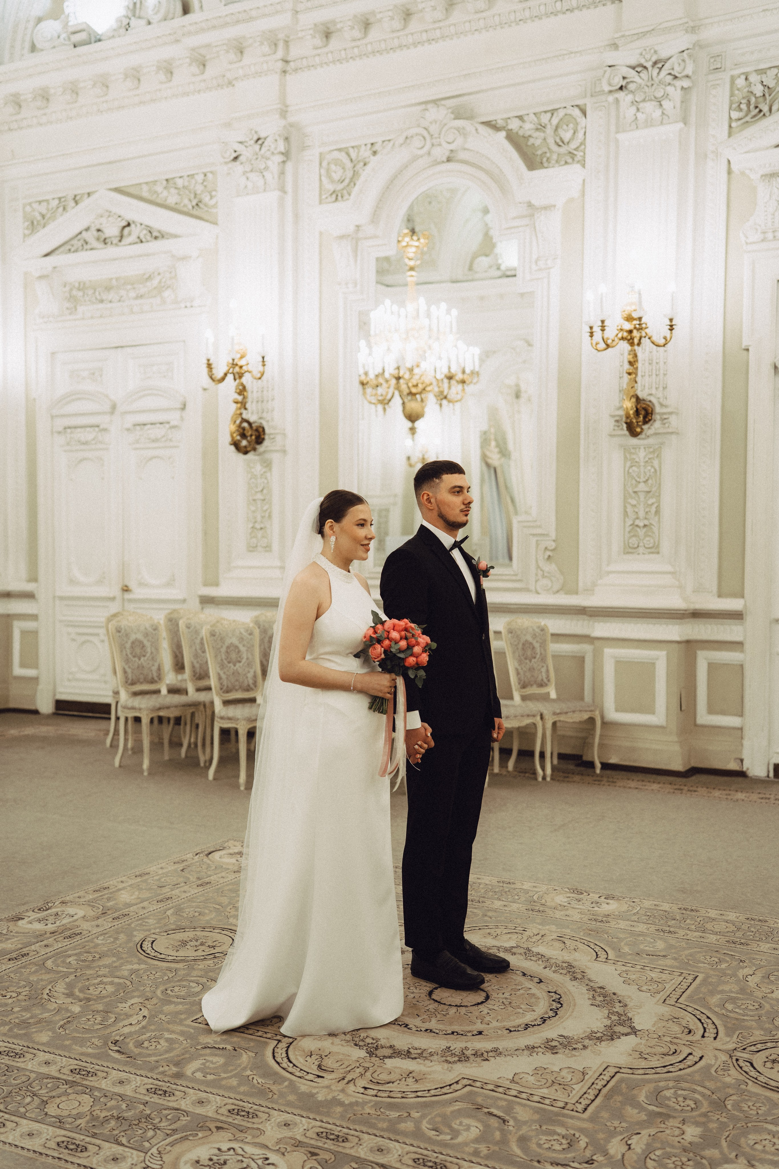 СВАДЕБНАЯ СЬЕМКА В ПЕВОМ ДВОРЦЕ БРАКОСОЧЕТАНИЯ. Профессиональный фотограф, Санкт-Петербург — Виктория Богомолова