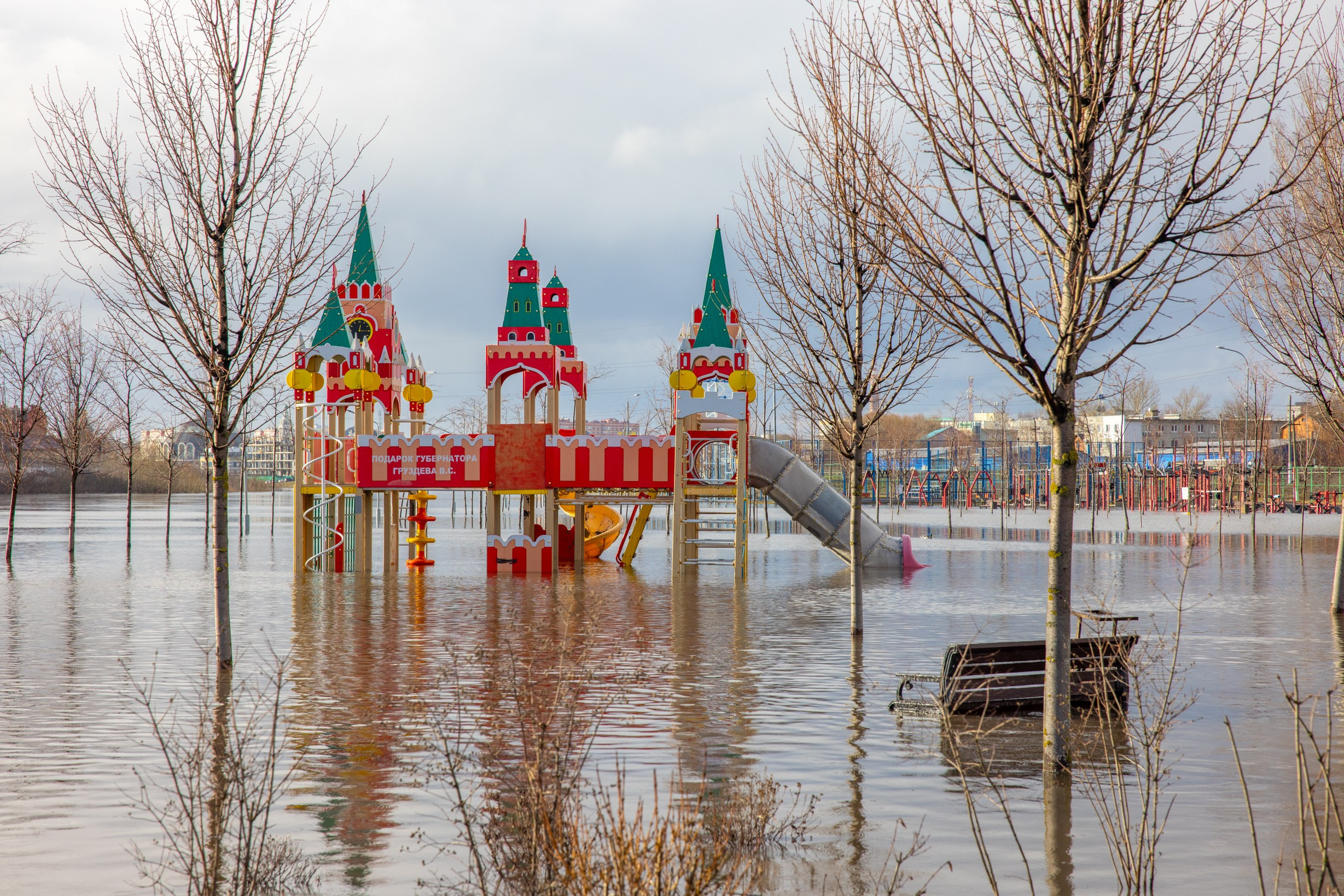 Паводок на Оке. Фотограф в Туле Крупский АнДРей. Фотостудия «КАДР71» в Туле