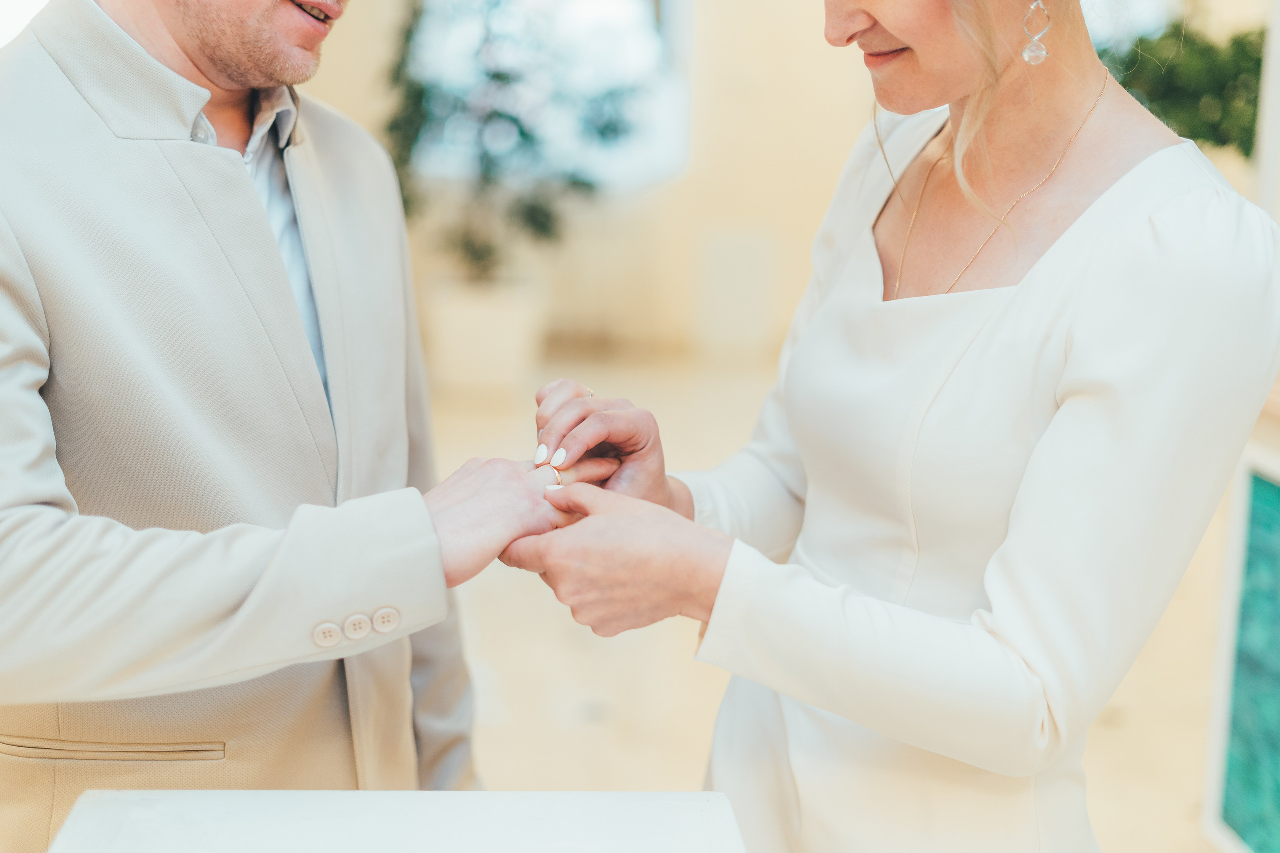 Ирина и Дмитрий, ЗАГС у Матроны Московской. Наталья Дукалова фотограф Щелково Королев Пушкино Москва Балашиха