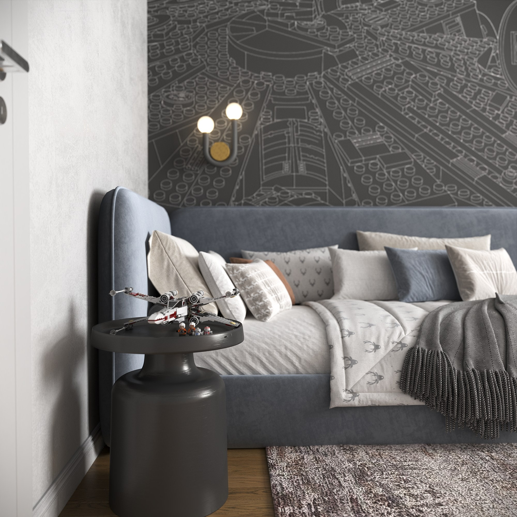 Ул. Тухачевского 71 м². БК студия дизайна интерьера