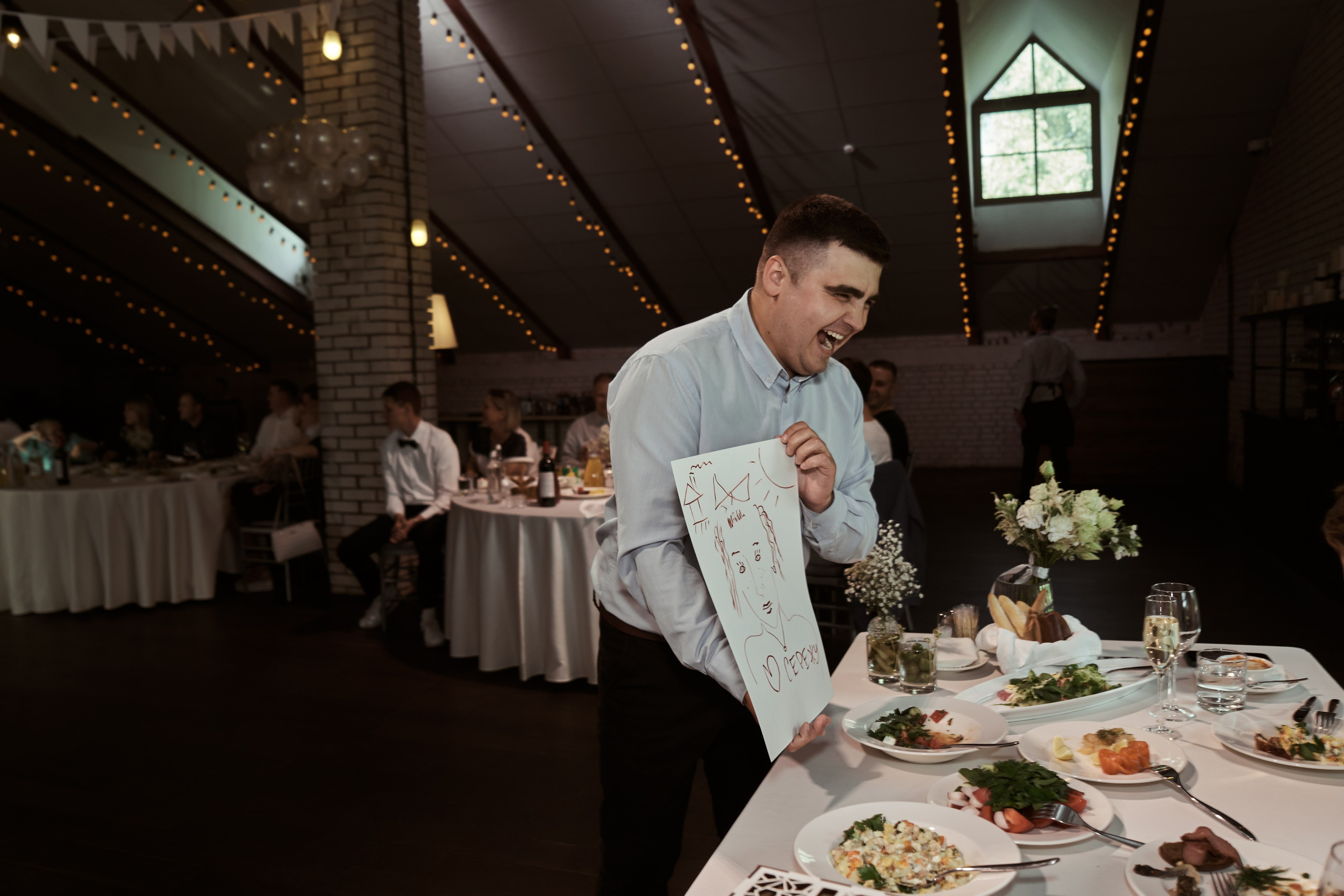 Свадебный банкет в ресторане ферма Бенуа. Свадебный, семейный и контент фотограф в Санкт- Петербурге Елена Грие