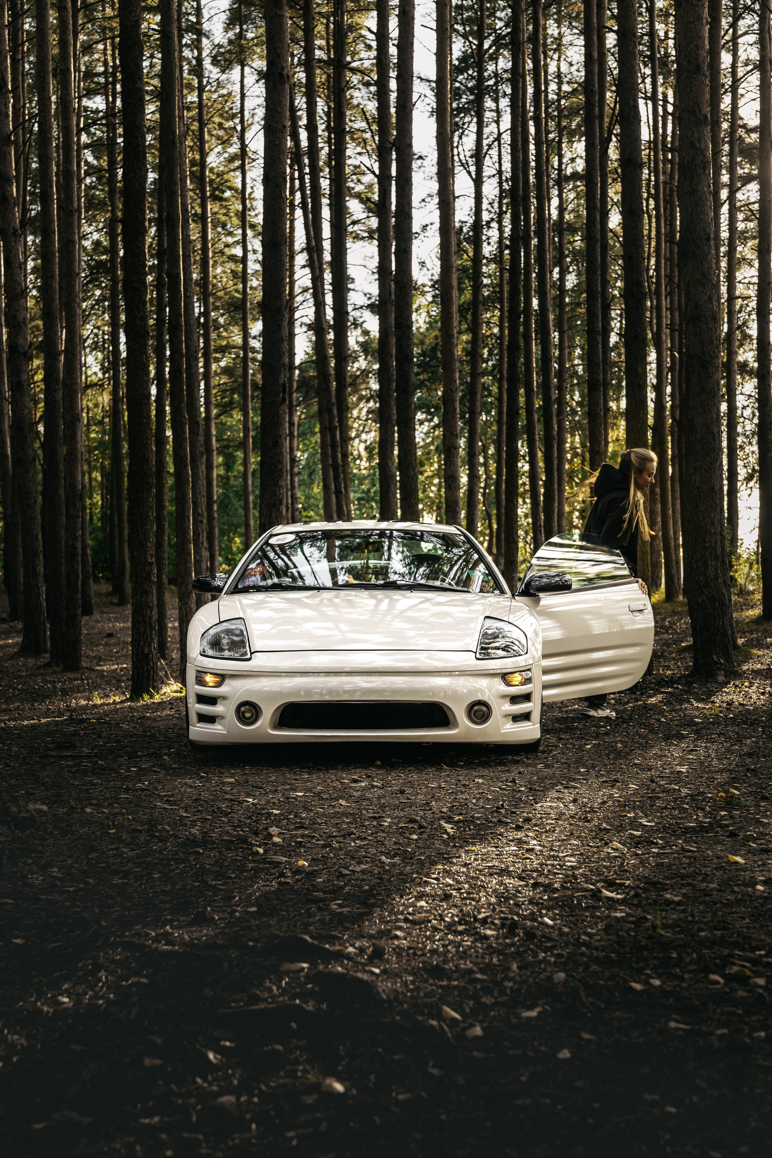 Mitsubishi eclipse. Opasnophoto