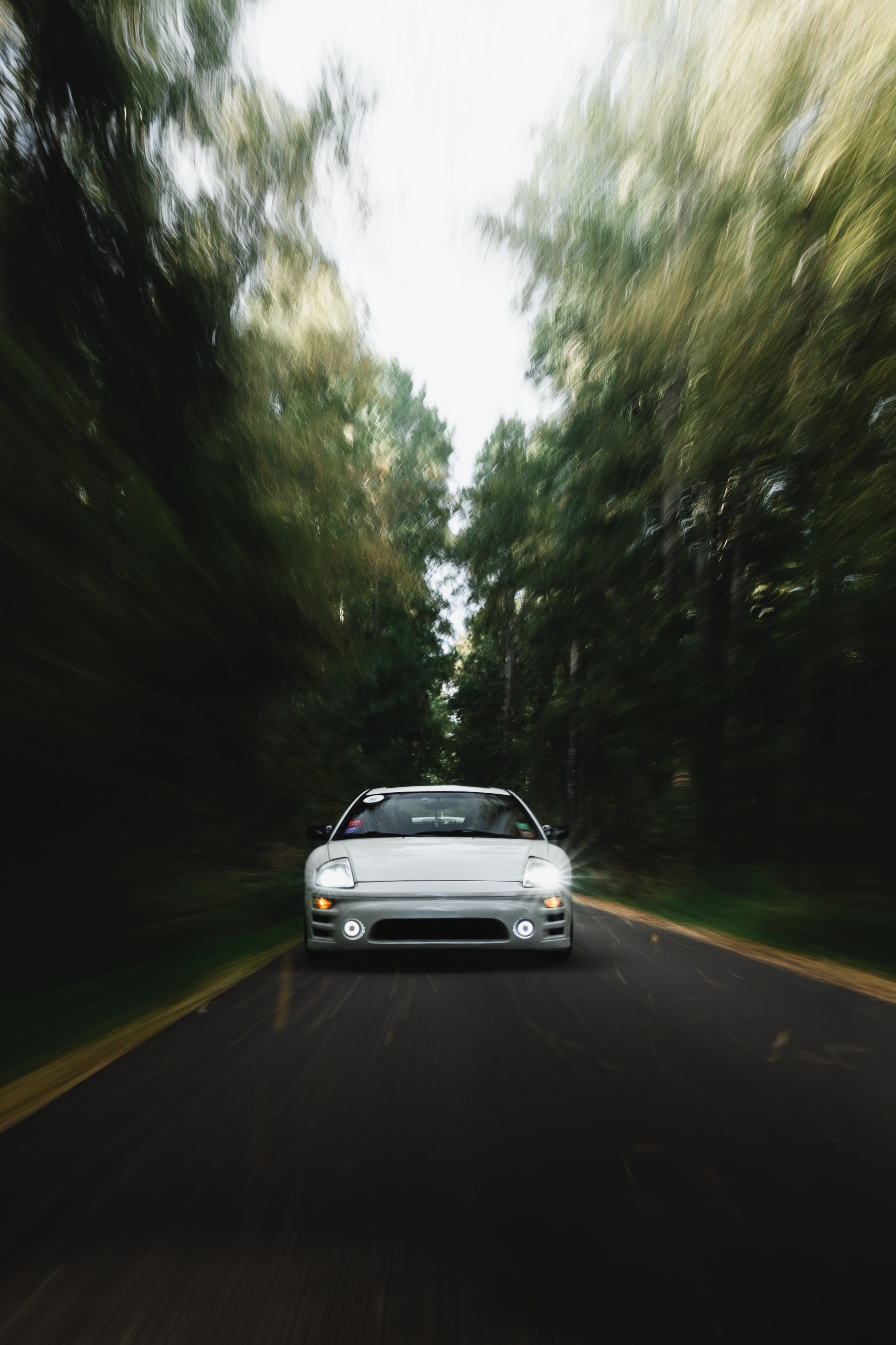 Mitsubishi eclipse. Opasnophoto