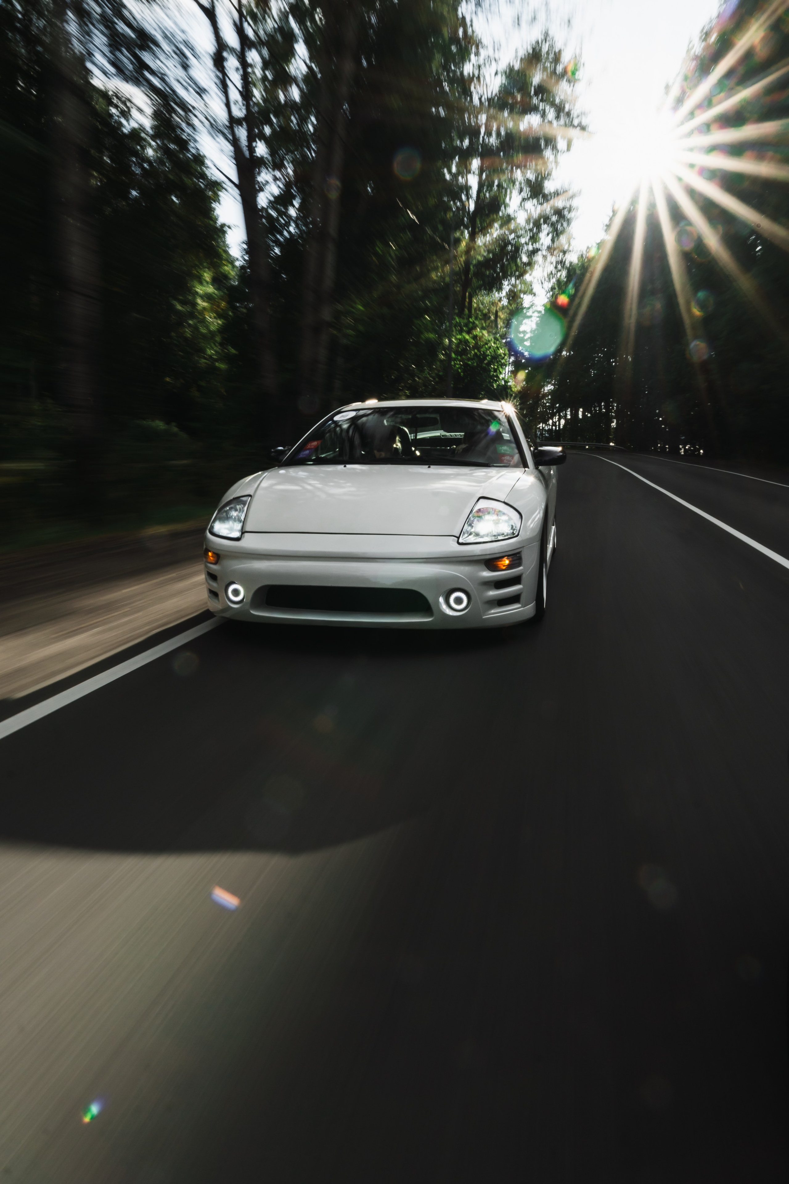 Mitsubishi eclipse. Opasnophoto