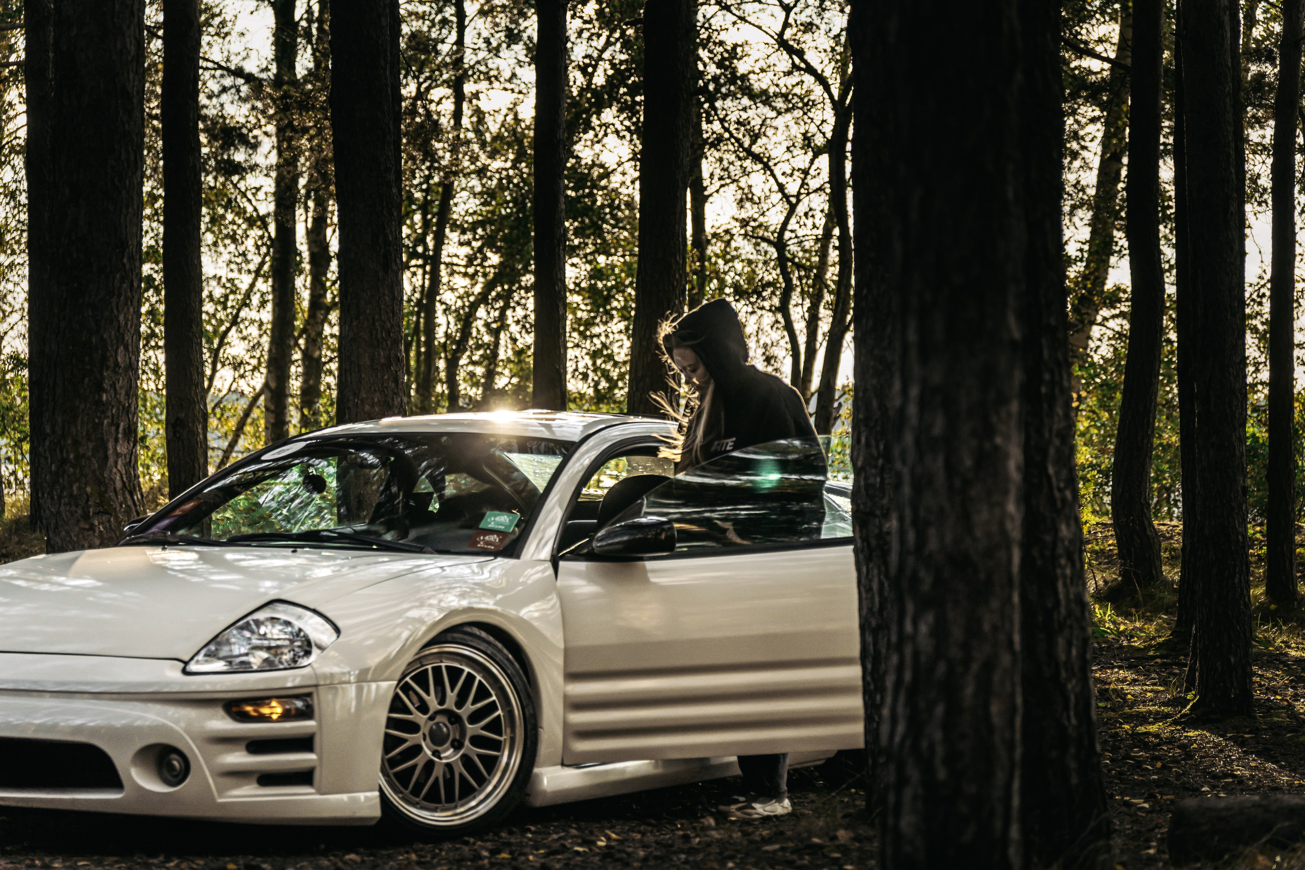 Mitsubishi eclipse. Opasnophoto