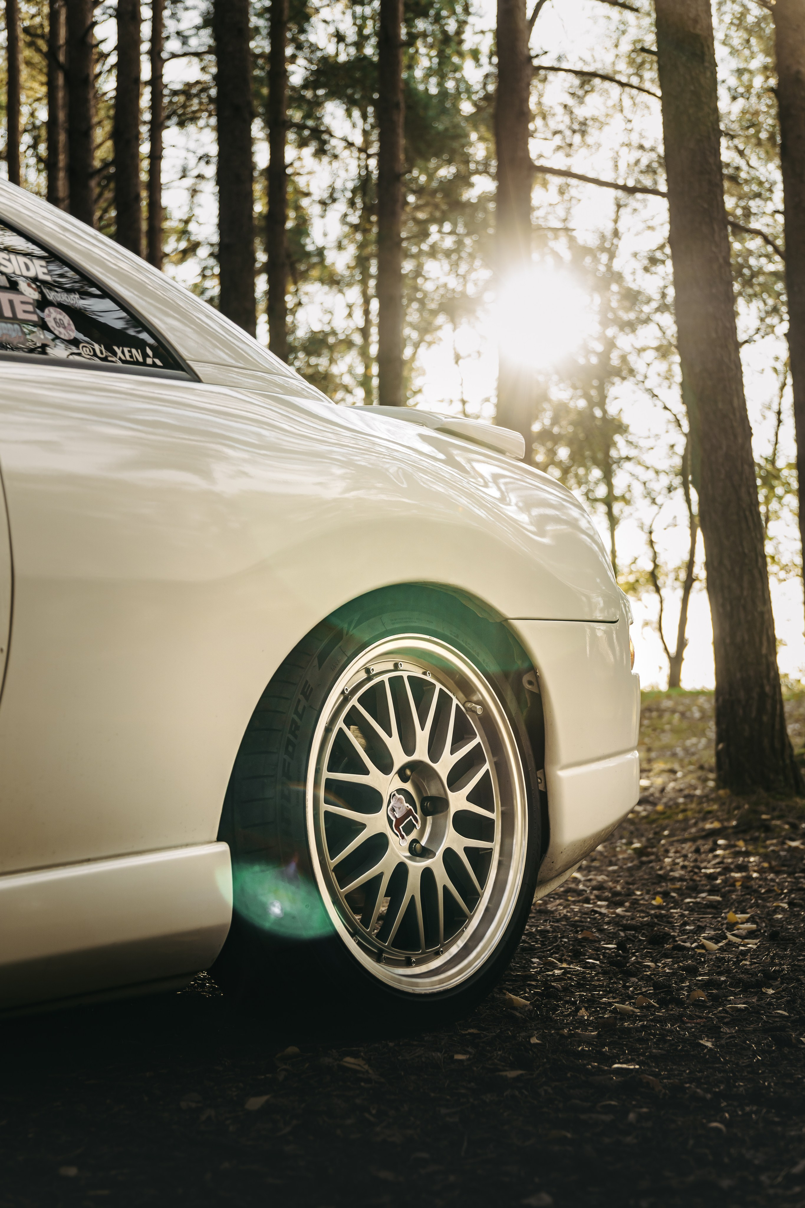 Mitsubishi eclipse. Opasnophoto