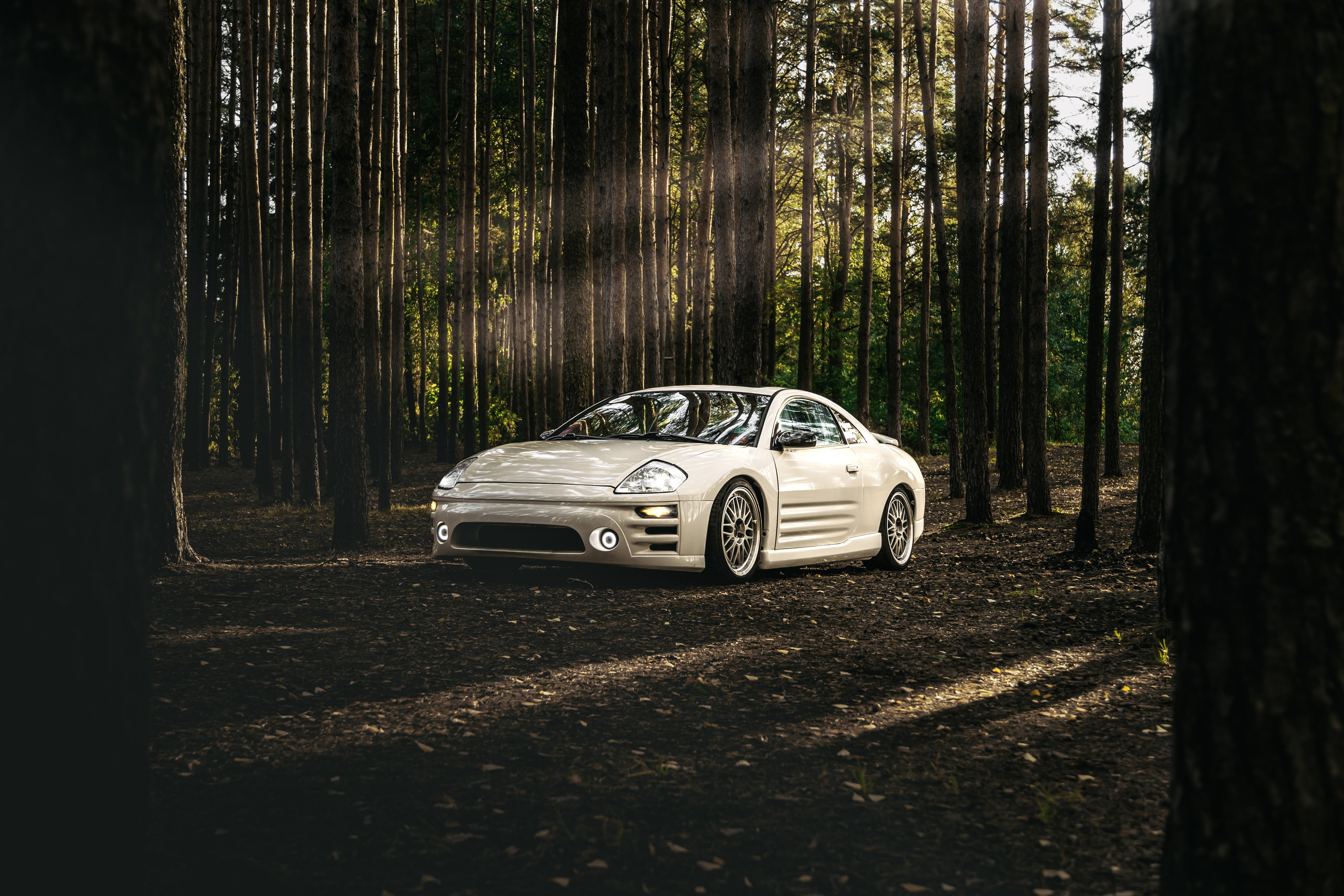 Mitsubishi eclipse. Opasnophoto