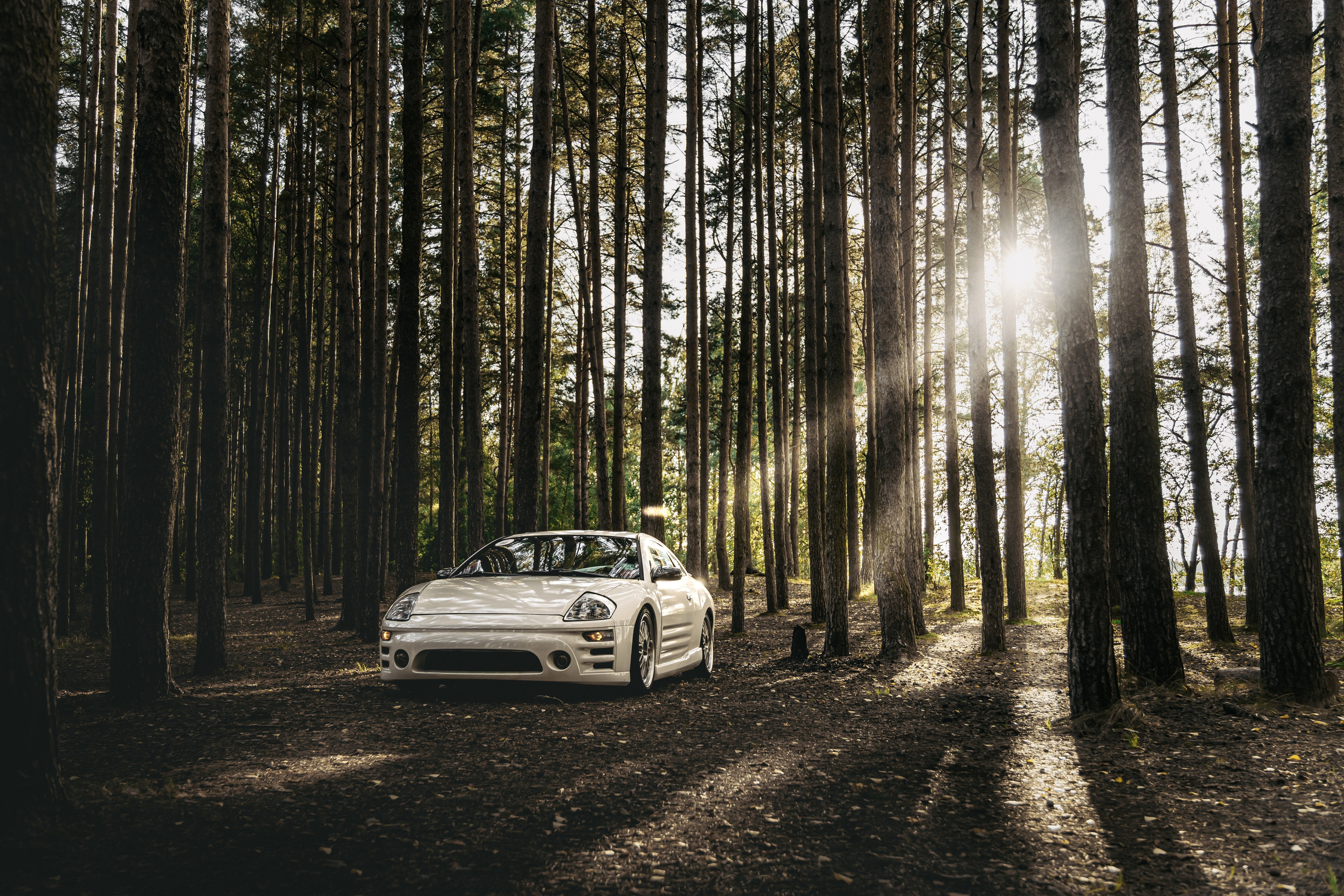 Mitsubishi eclipse. Opasnophoto