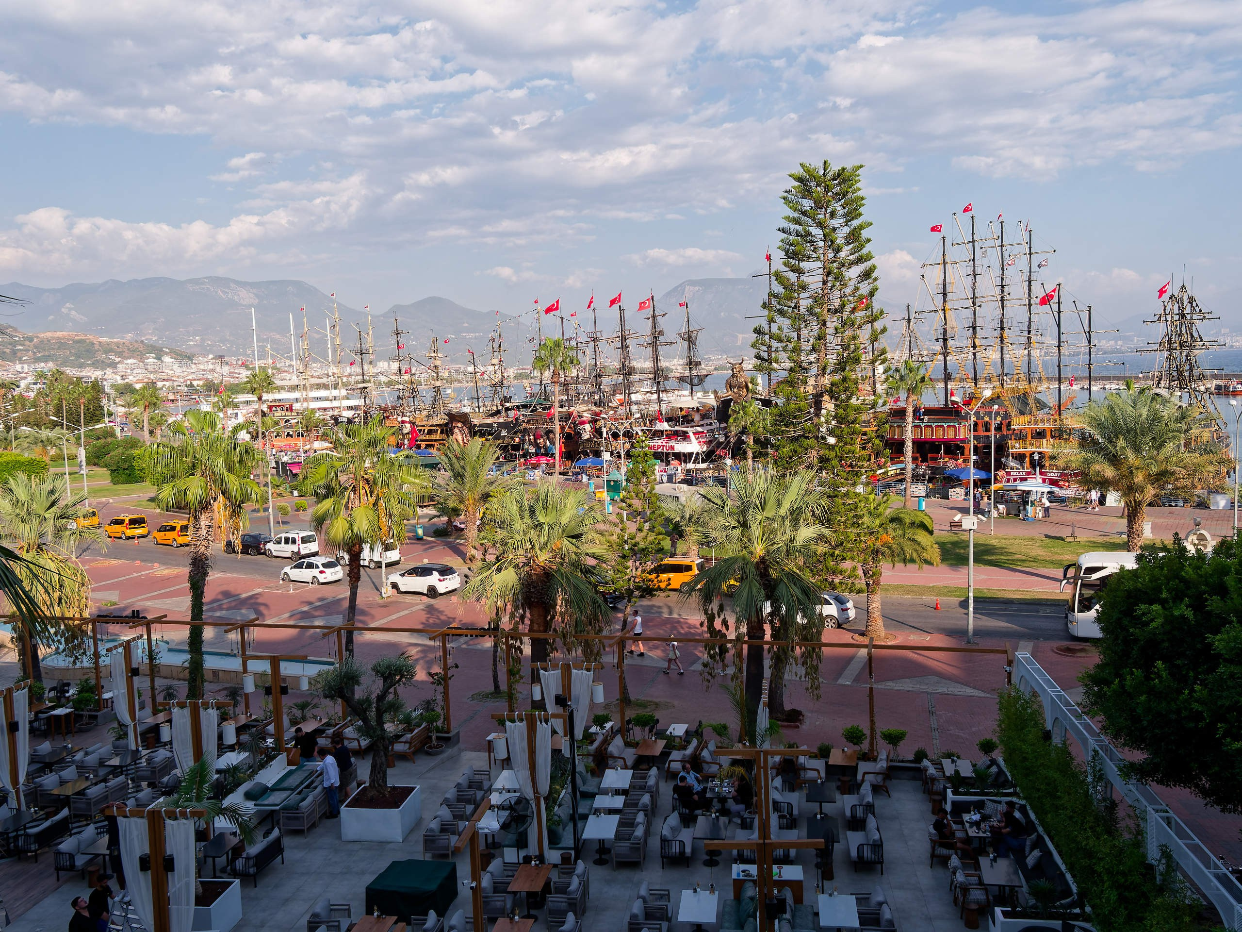 Алания 2025, порт и парк. Избранные фотографии