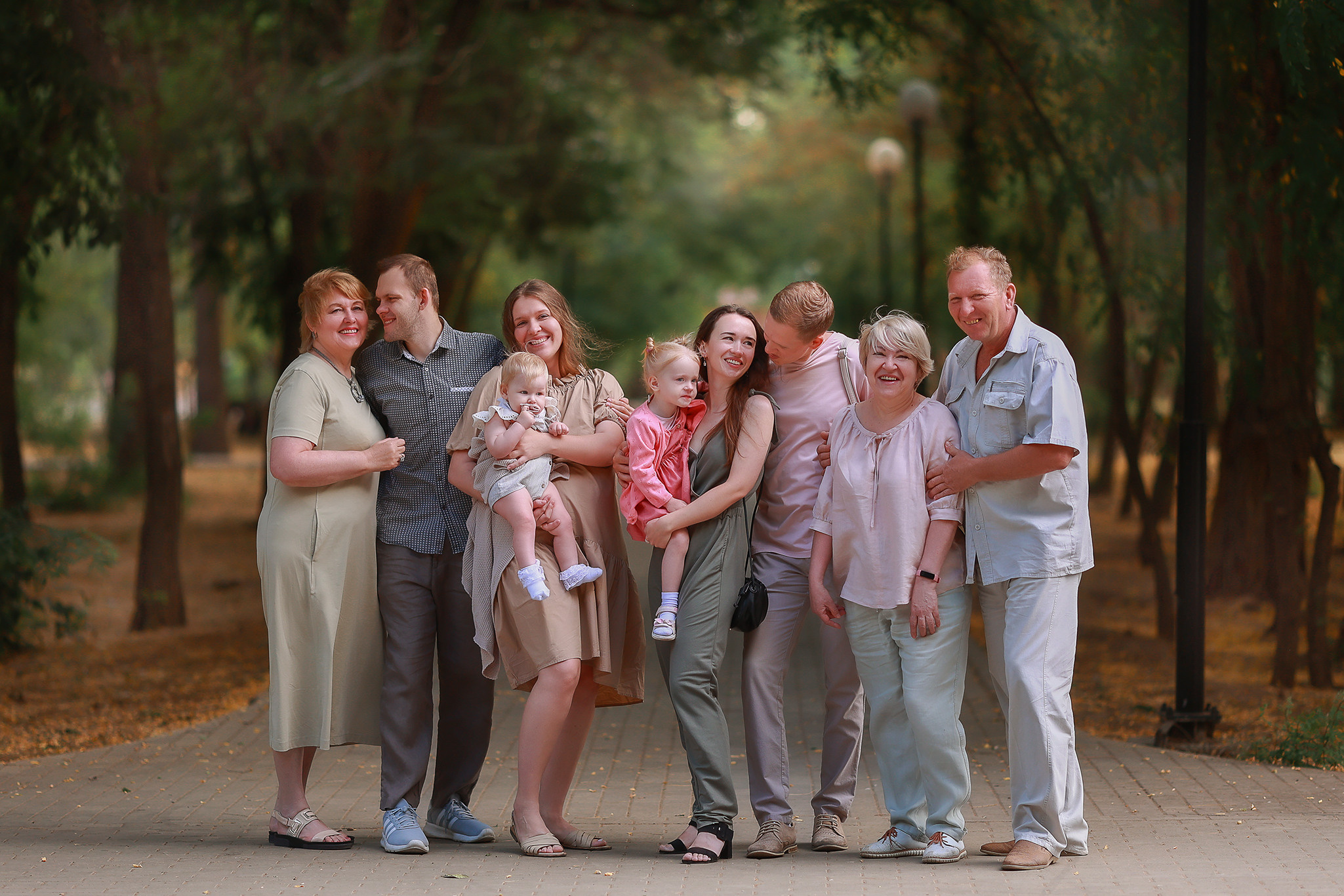 Фотопроект Большая семья. Татьяна Бесчастнова. Ваш семейный фотограф