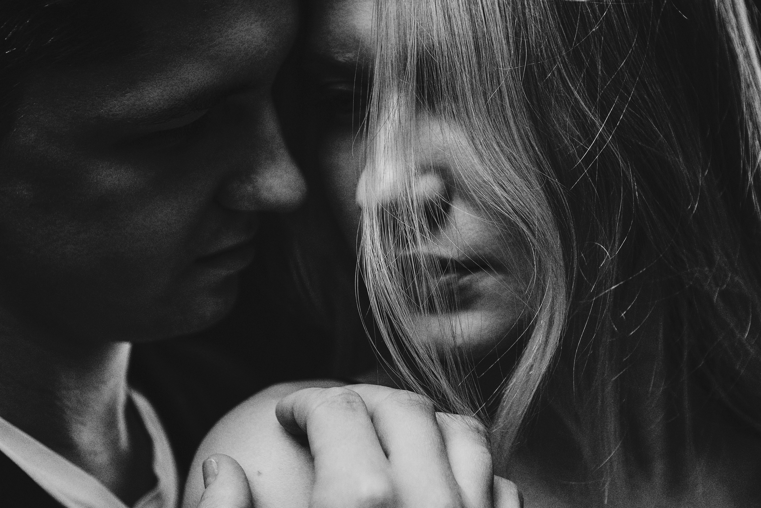 Нежная, страстная, чб съемка для парня и девушки. Пенза