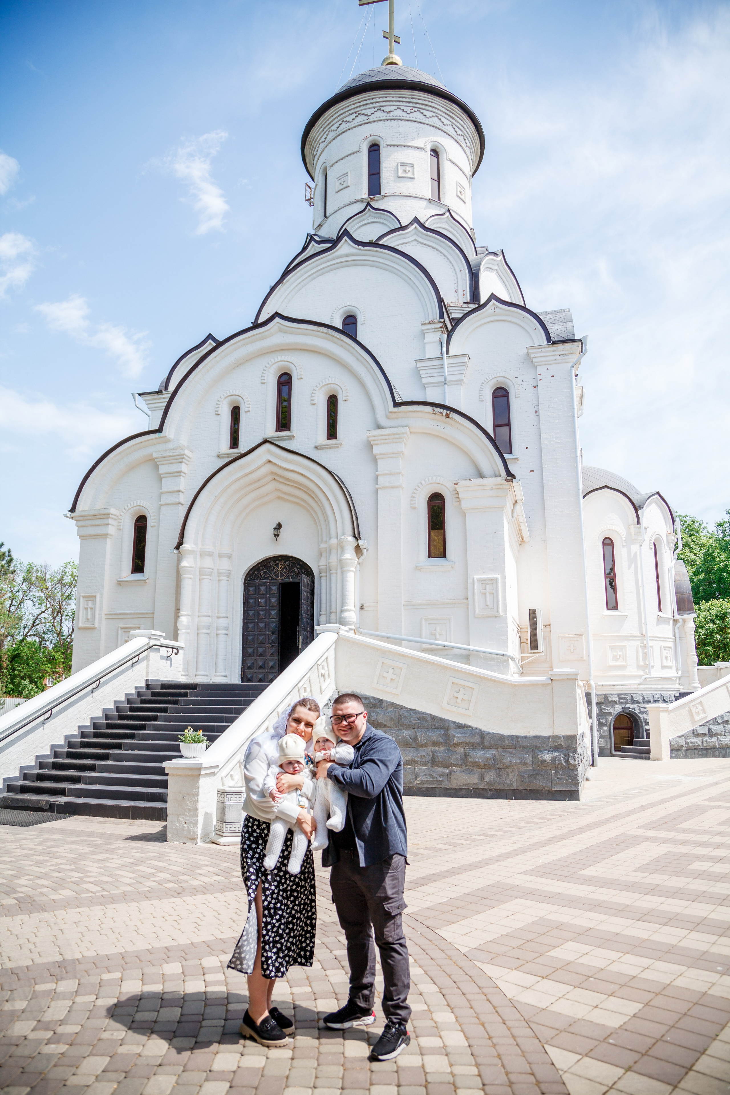 Крещение близняшек. Свадебный и семейный фотограф в Армавире
